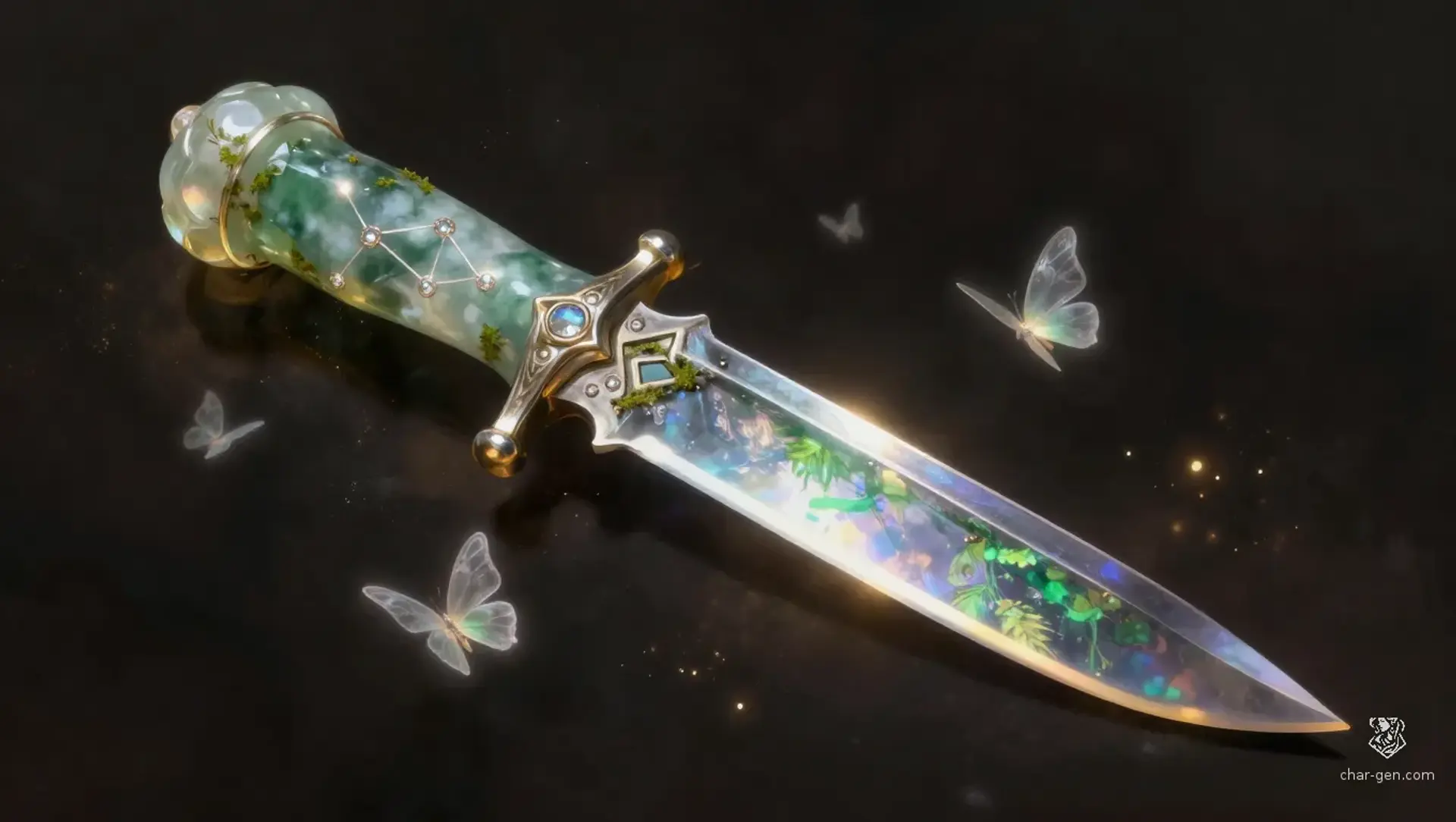 Shard of the Eternal Spring - AI-generated fantasy Magic Item