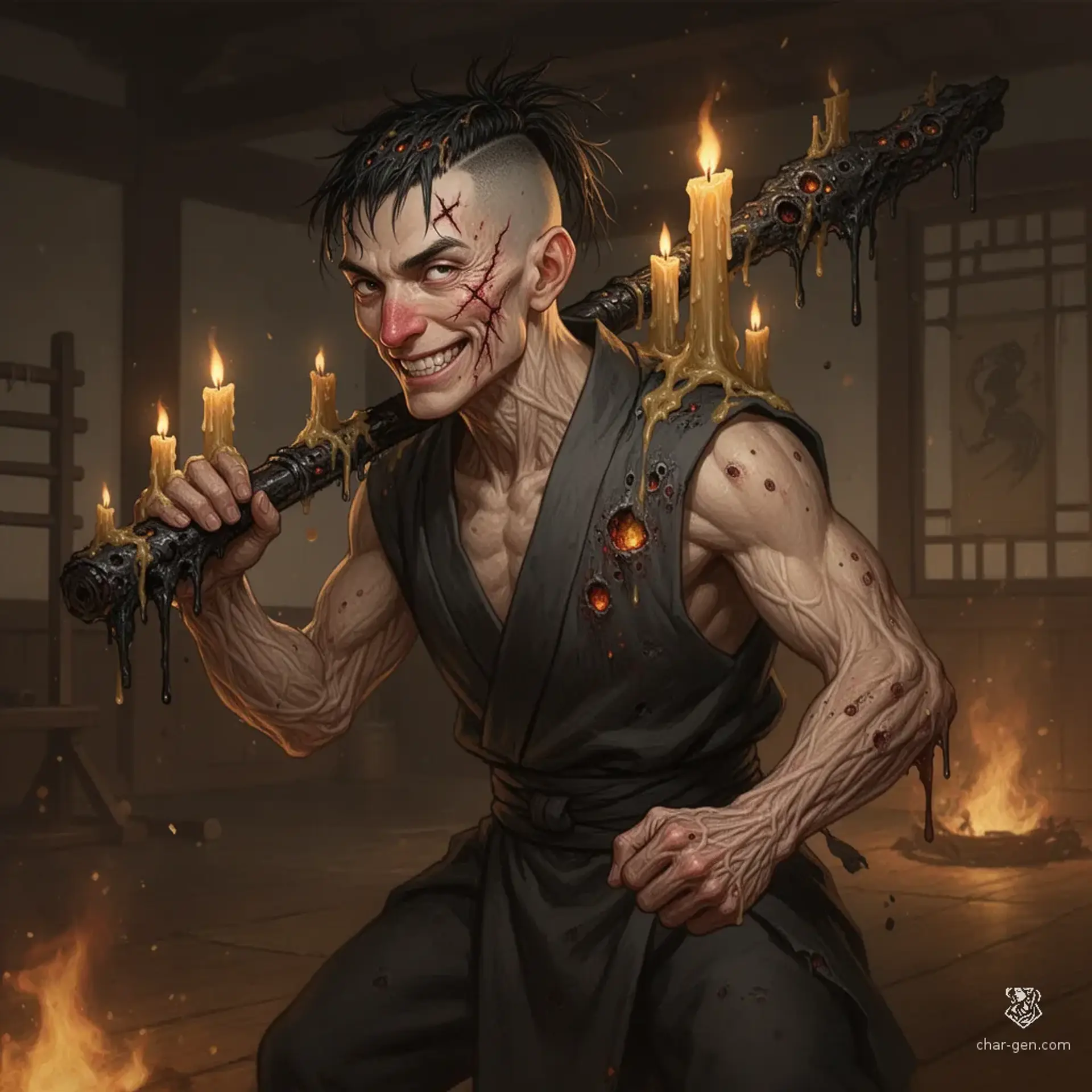 Daisuke Jadou - AI-generated fantasy NPC