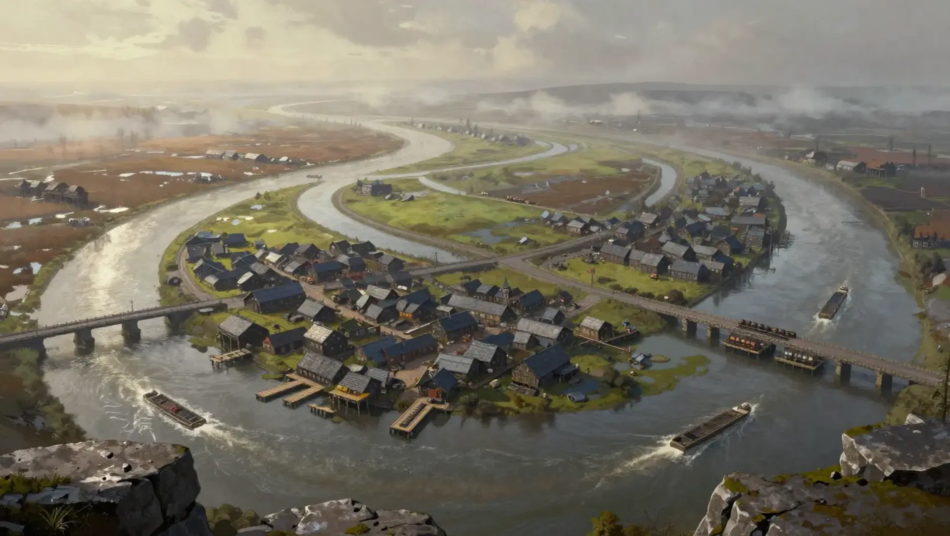 The Bracken Ledger - AI-generated fantasy Region
