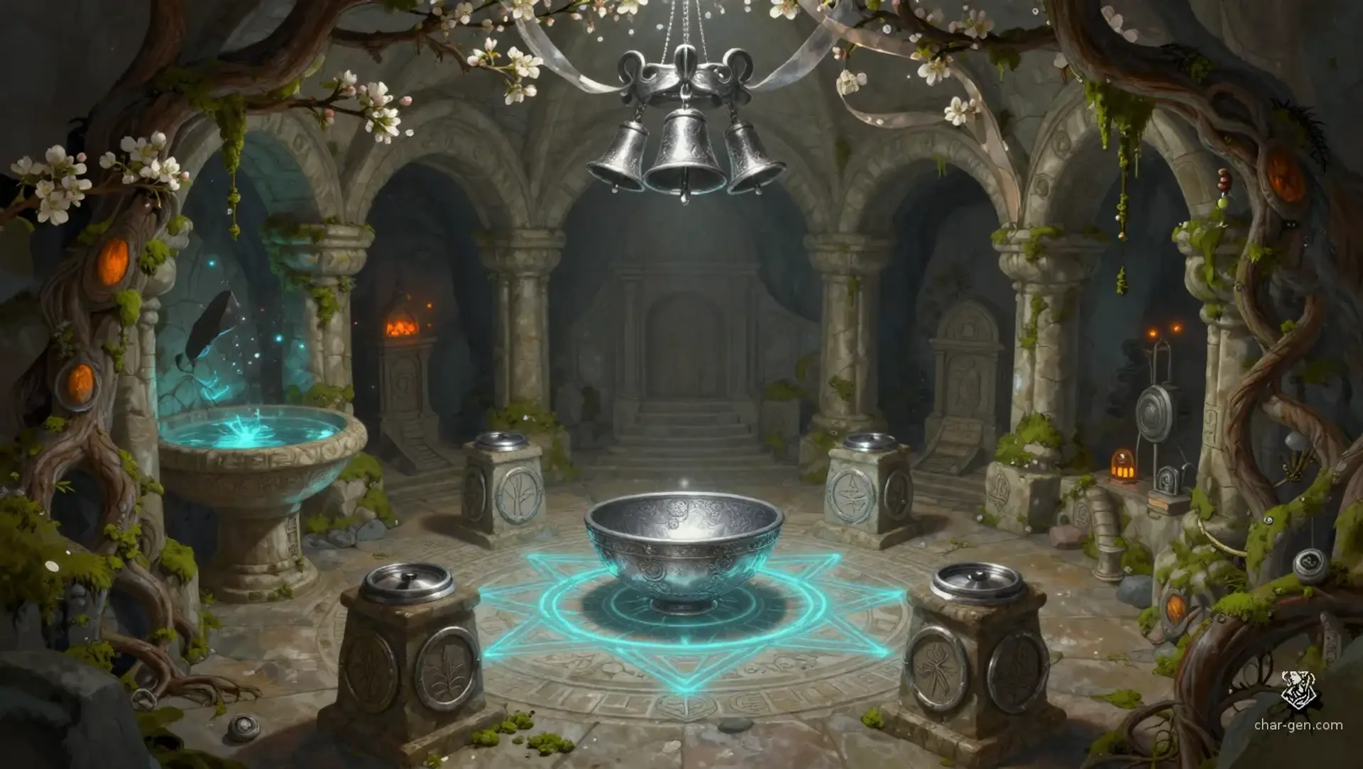 Court of Four Seasons, Borrowed Moon