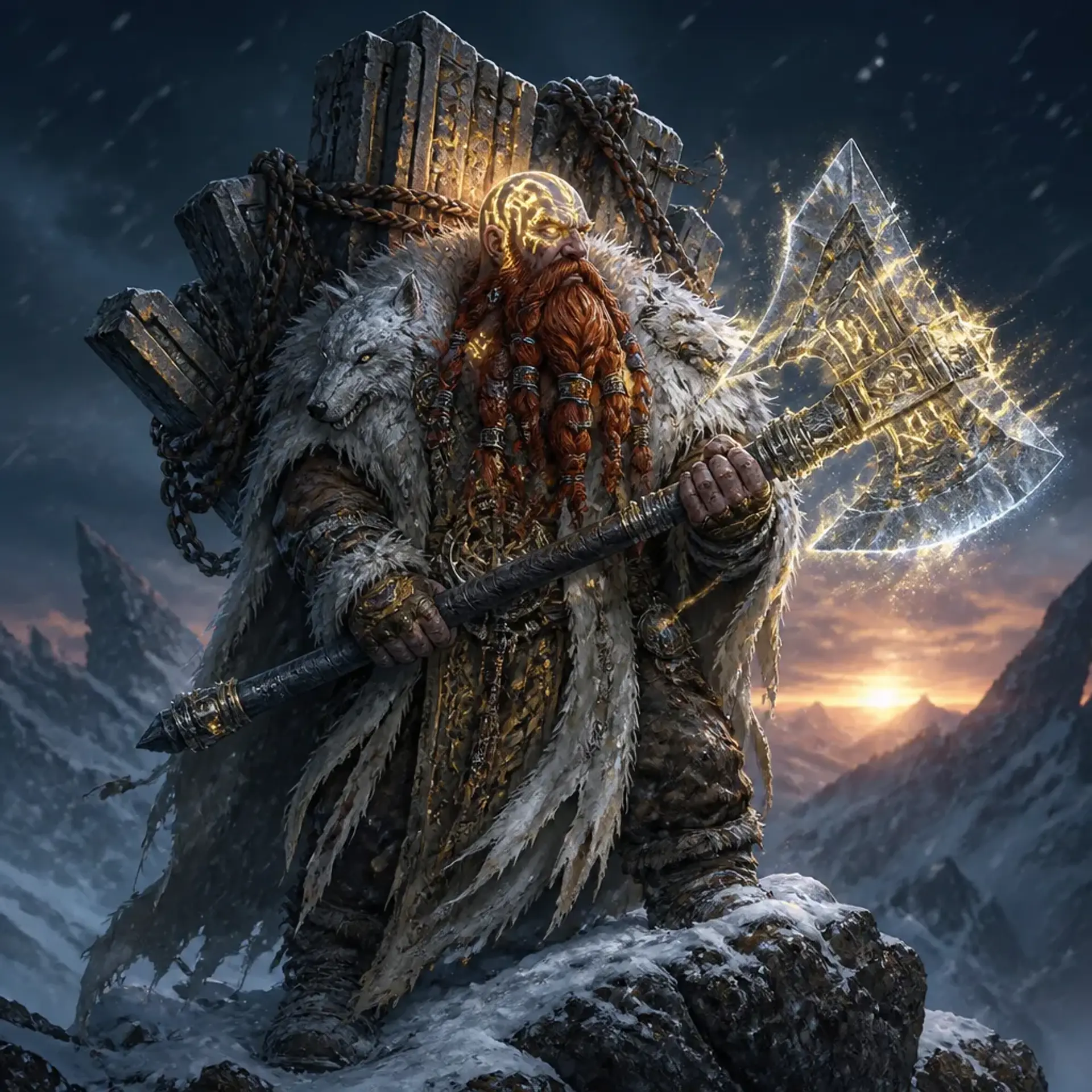 Thorgard Iron-Eater - AI-generated fantasy Character