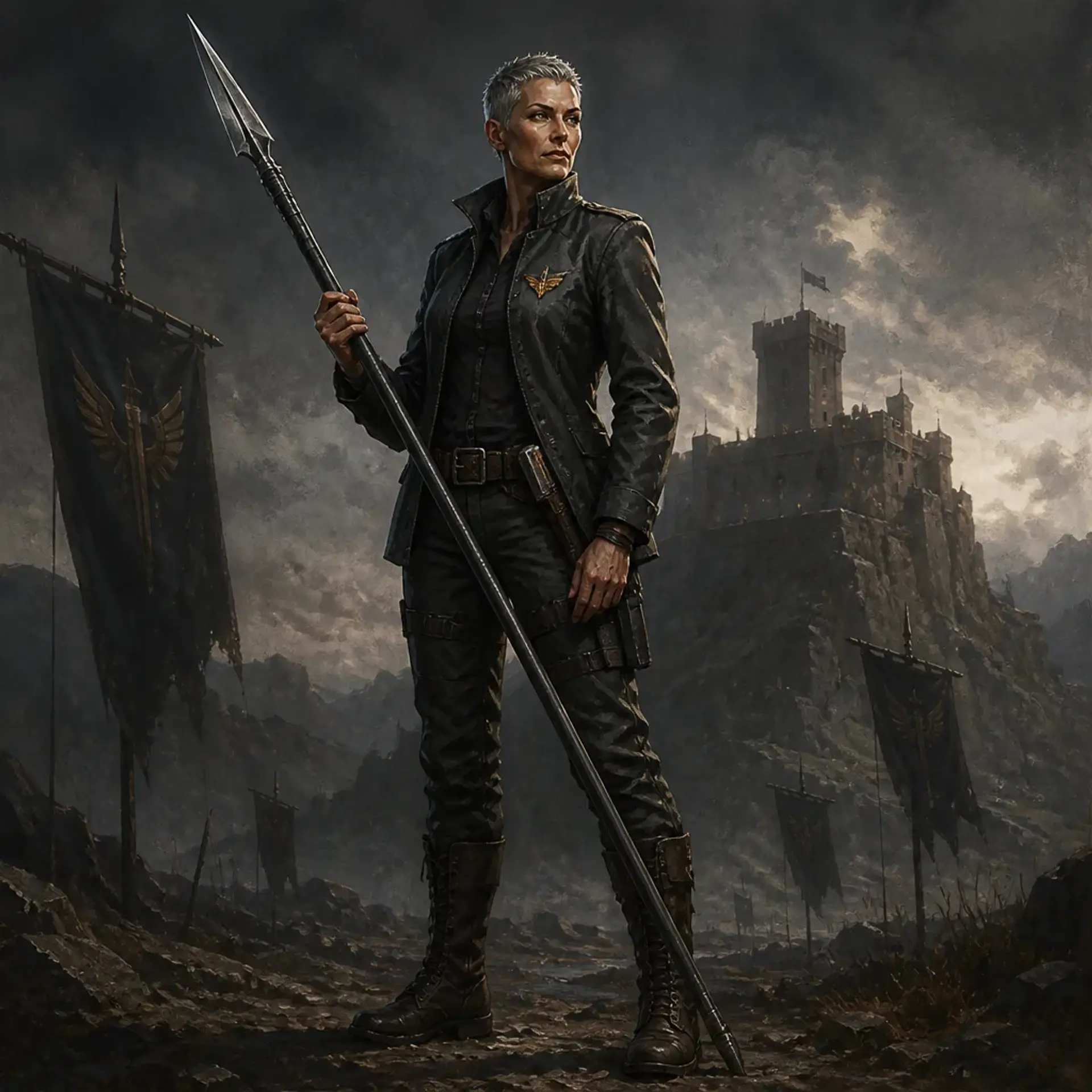 Karina Voss - AI-generated fantasy Character