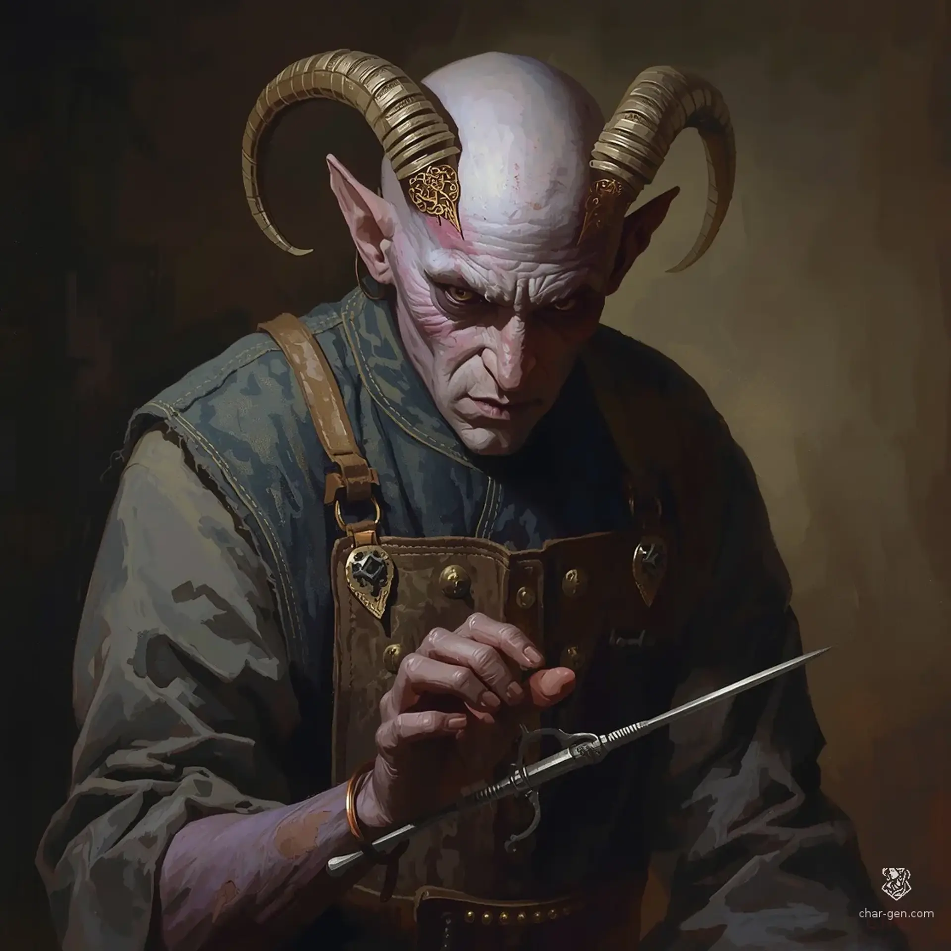 Kallistaus Vane - AI-generated fantasy NPC