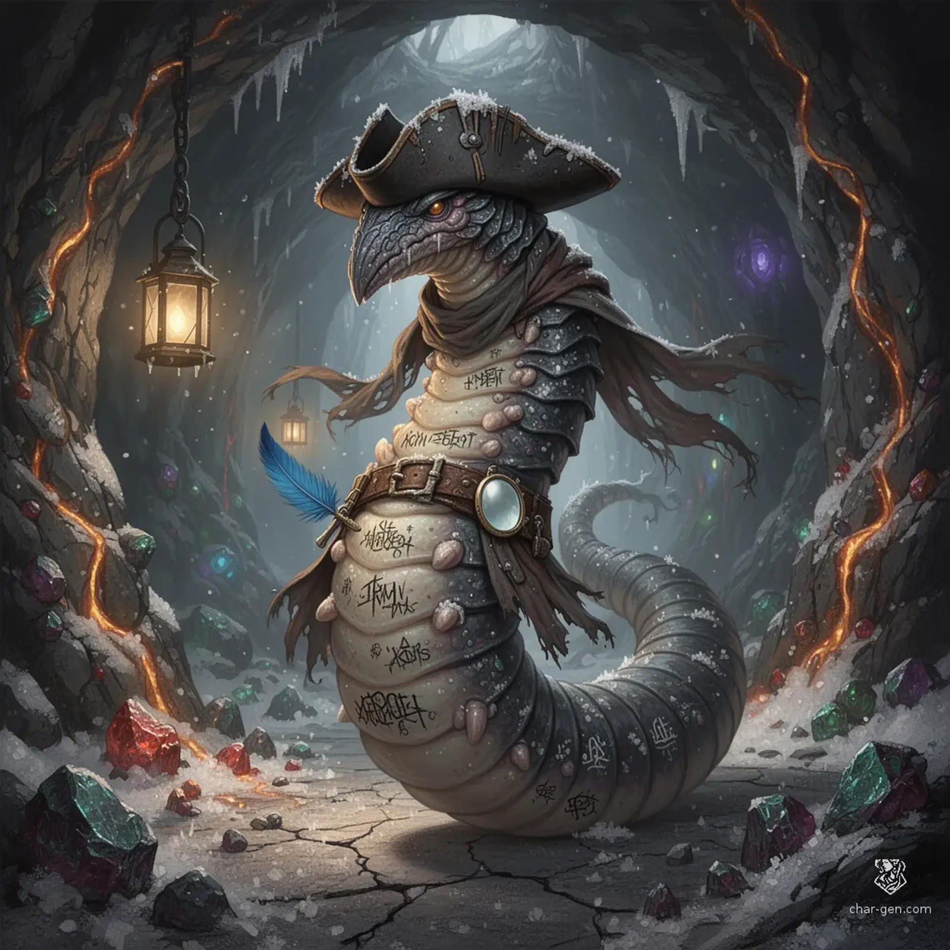 Captain Siltmaw Rook - AI-generated fantasy NPC