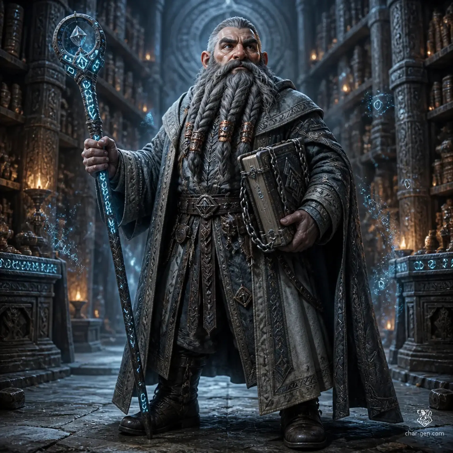 Kivus - AI-generated fantasy Character