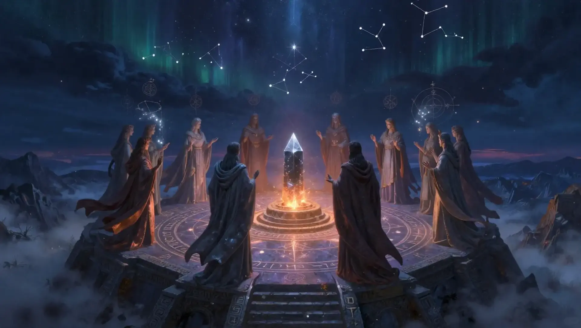 The Gods of Asterra - AI-generated fantasy Pantheon