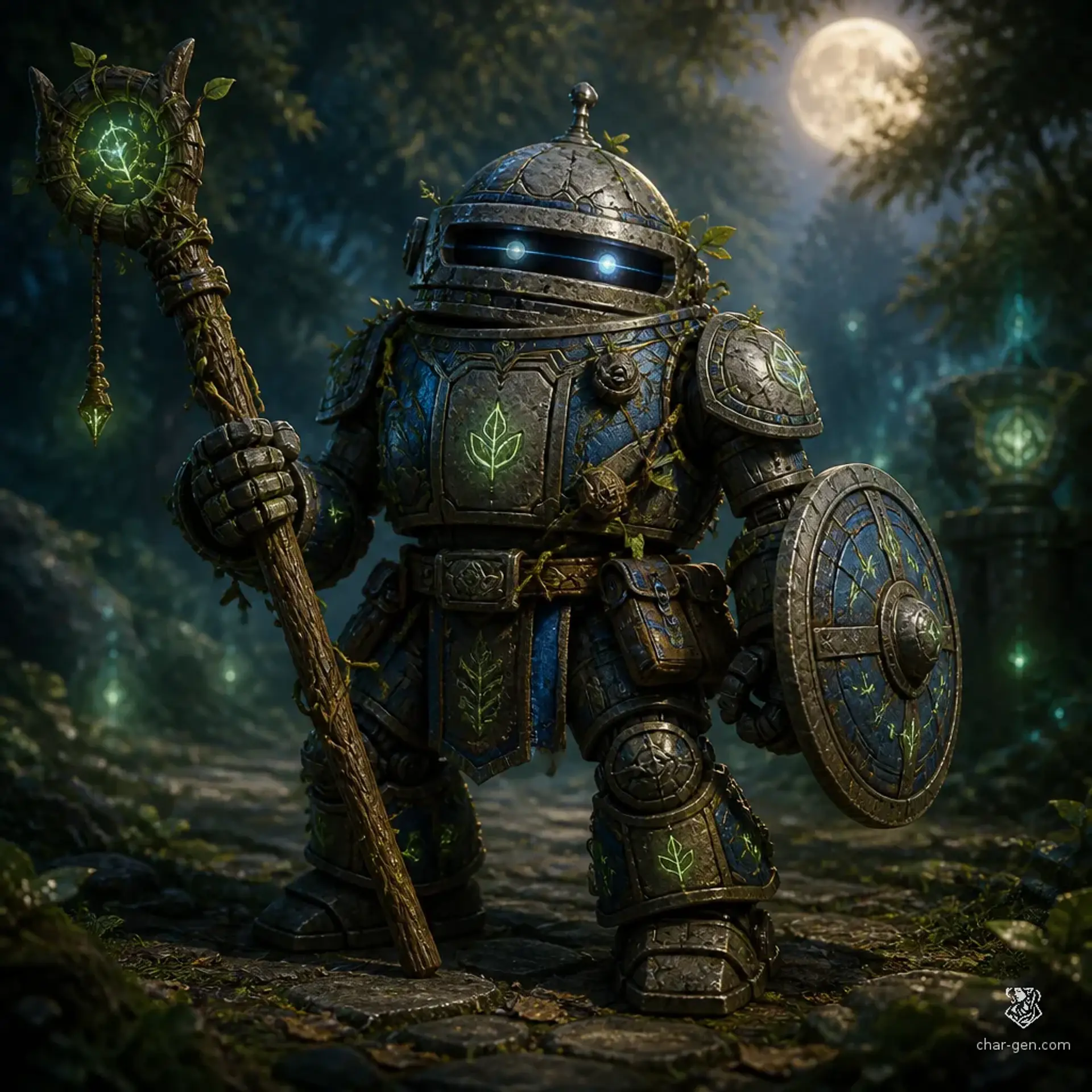 R2-D2 - AI-generated fantasy Character