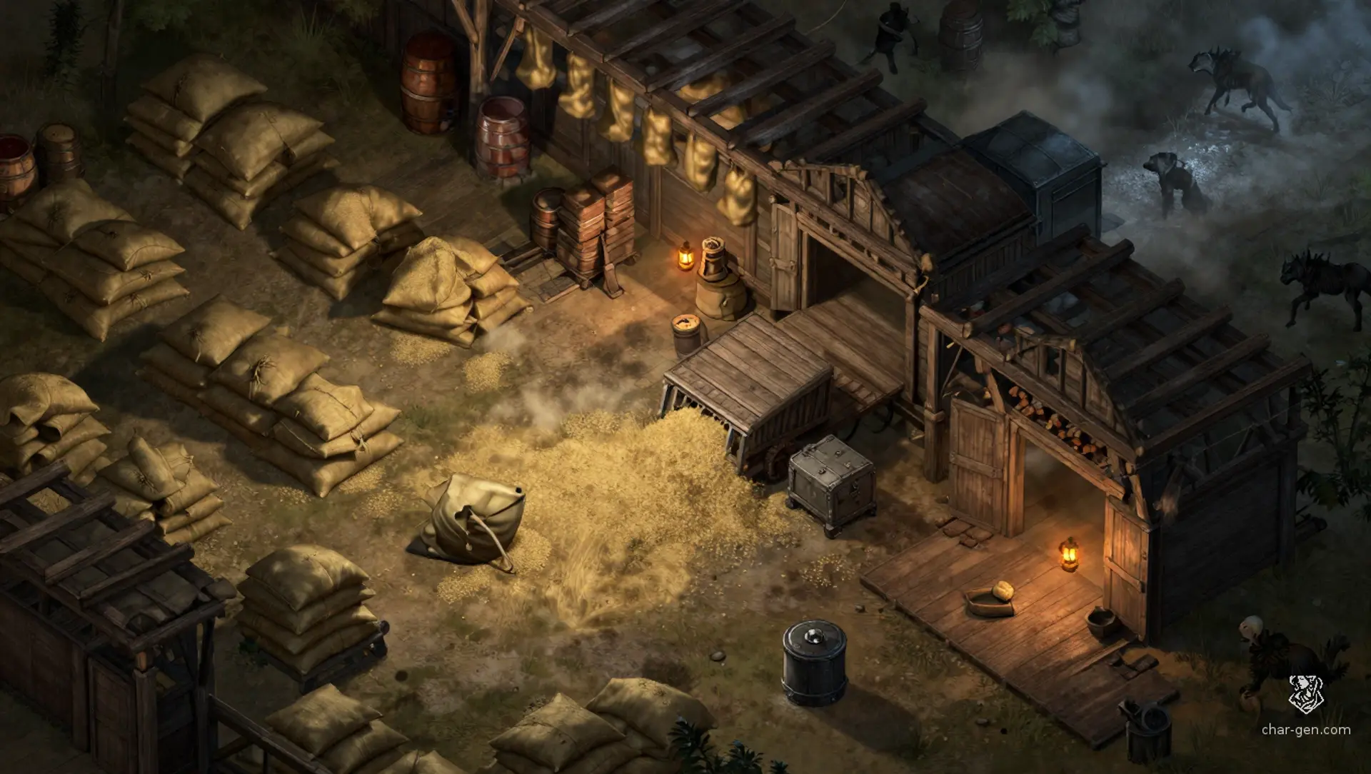 Recover the Mill Payroll - AI-generated fantasy Encounter