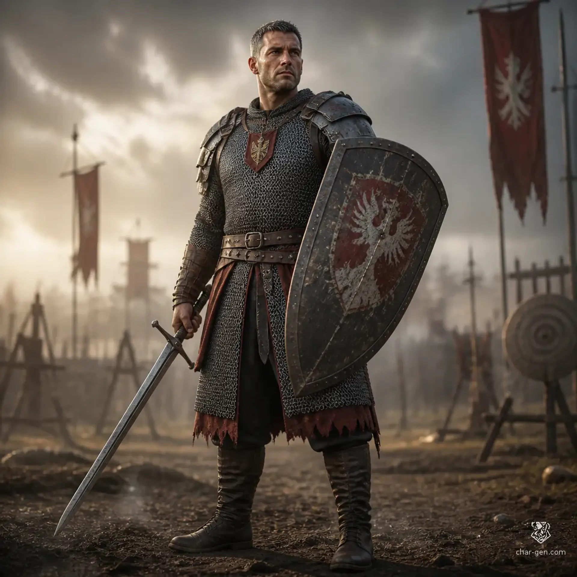 Tomas Vale - AI-generated fantasy Character