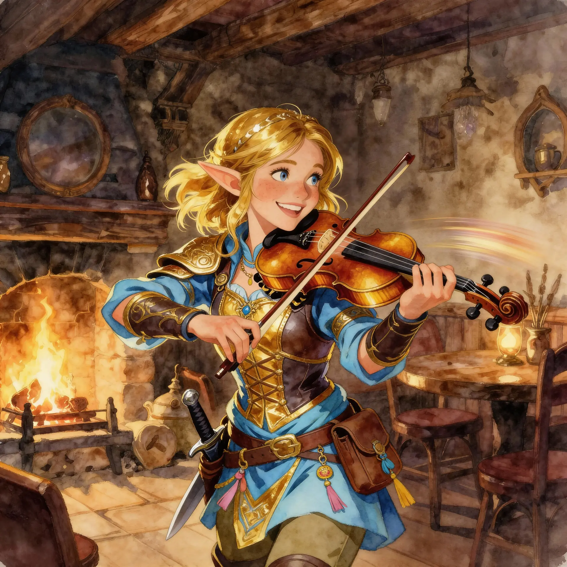 Annalise Riverwind - AI-generated fantasy NPC