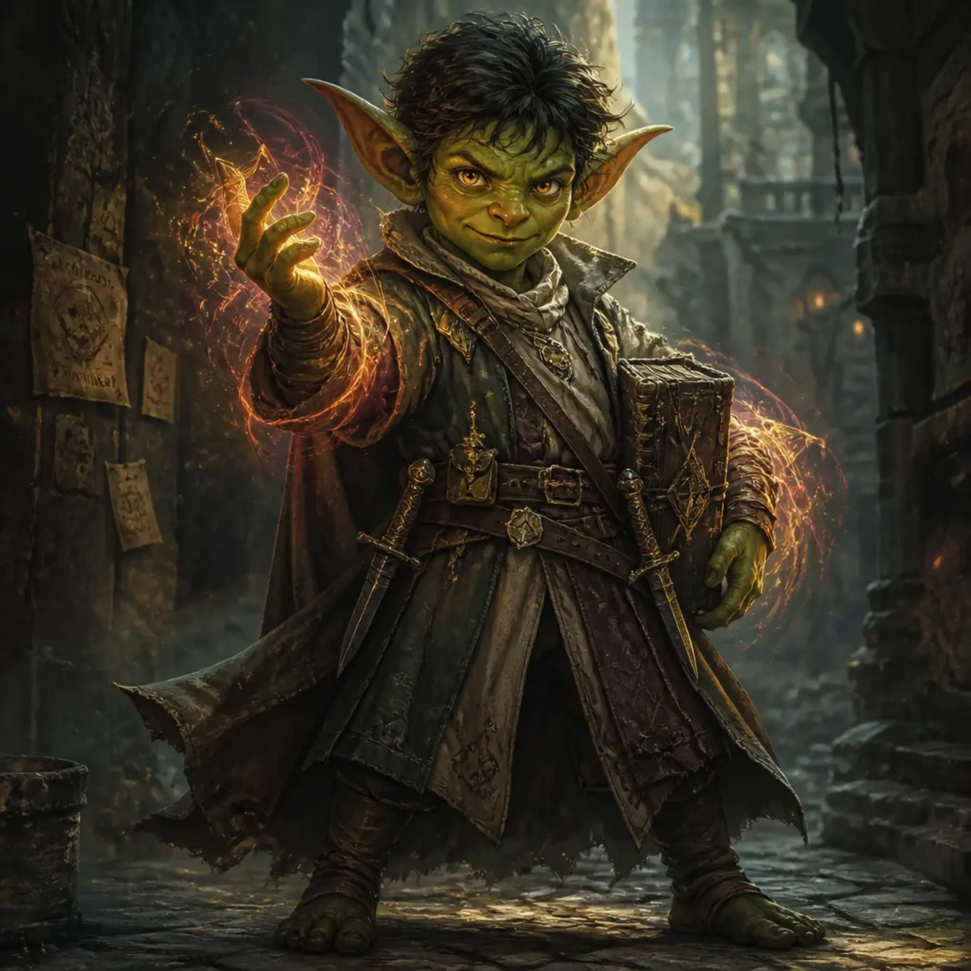 Bucket - AI-generated fantasy Character