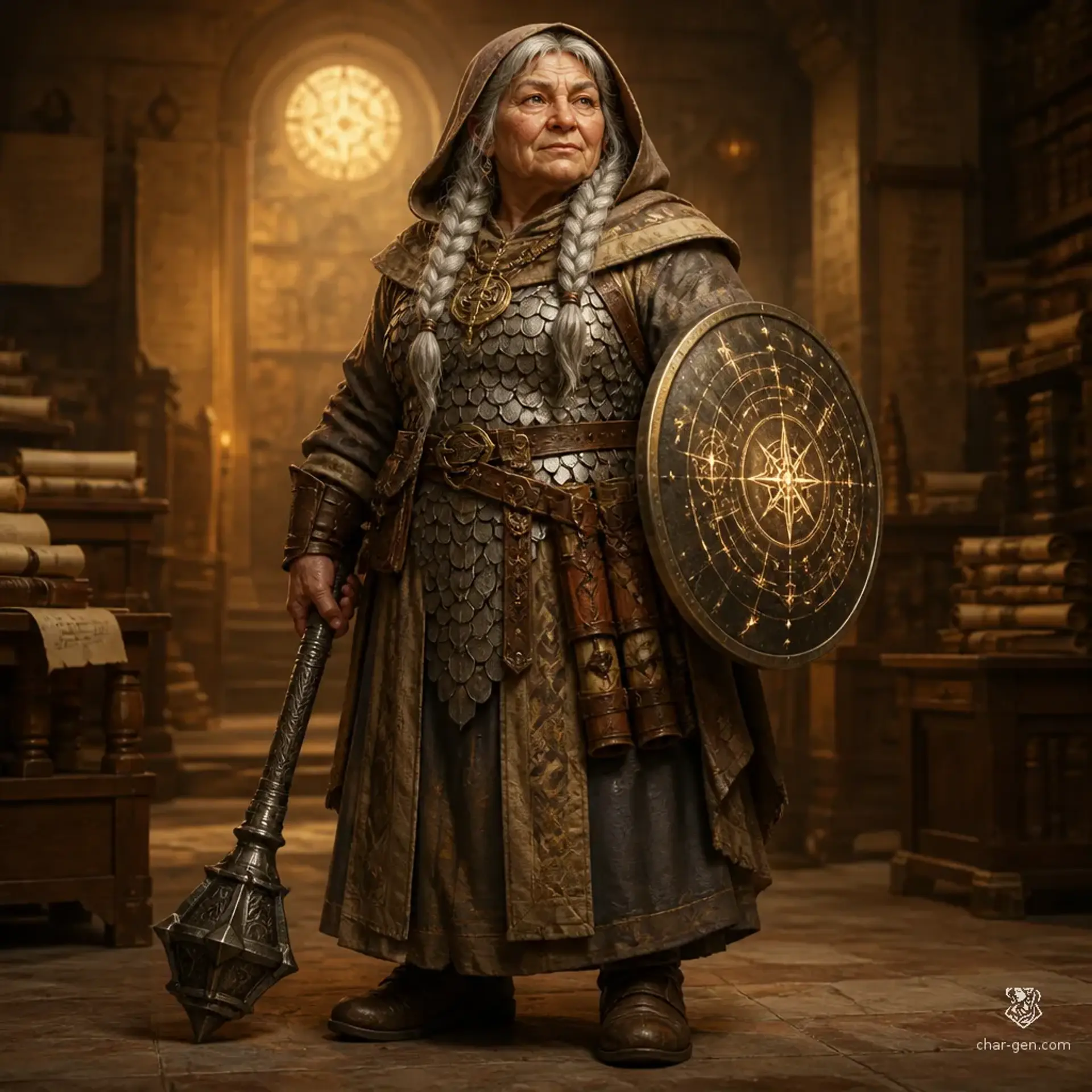 Elder Ocala - AI-generated fantasy Character