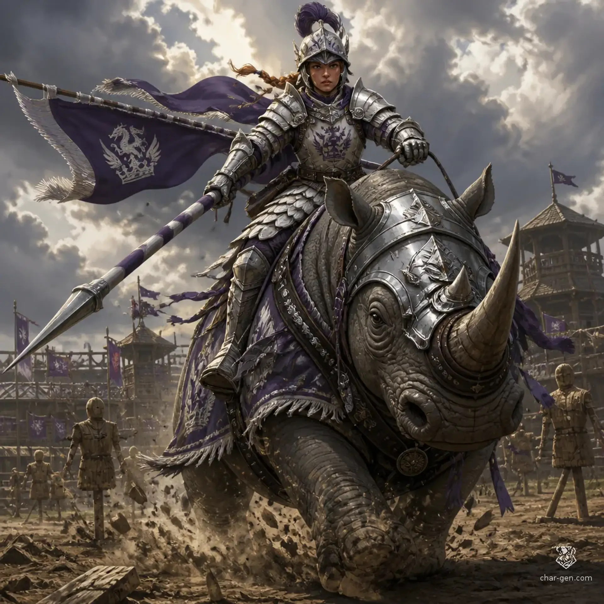 Chase Moornell, Arcadian Beast Rider Cadet