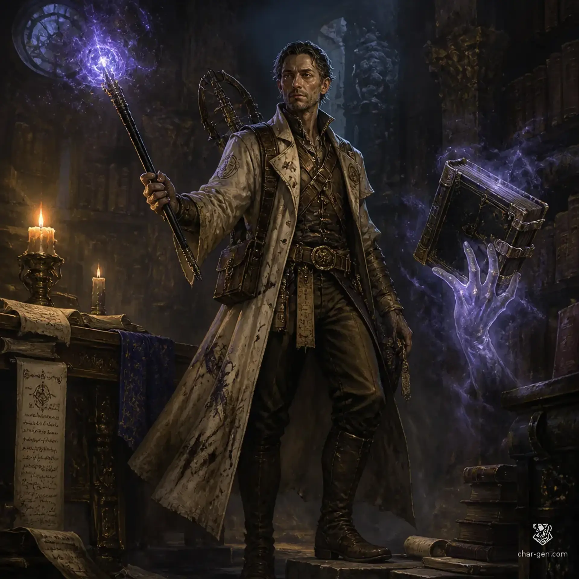 carl - AI-generated fantasy Character