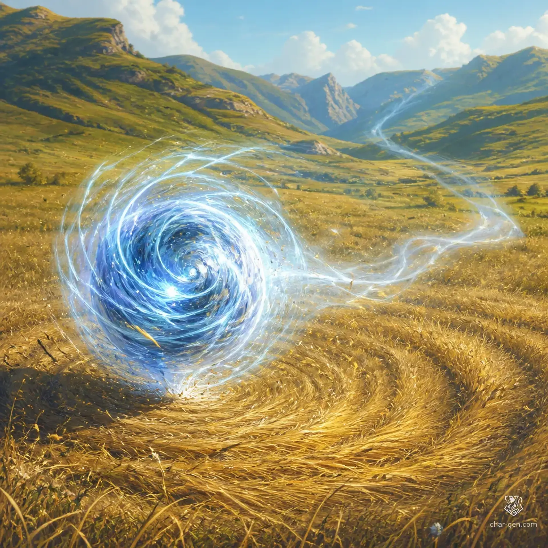 Air Orb - AI-generated fantasy Monster