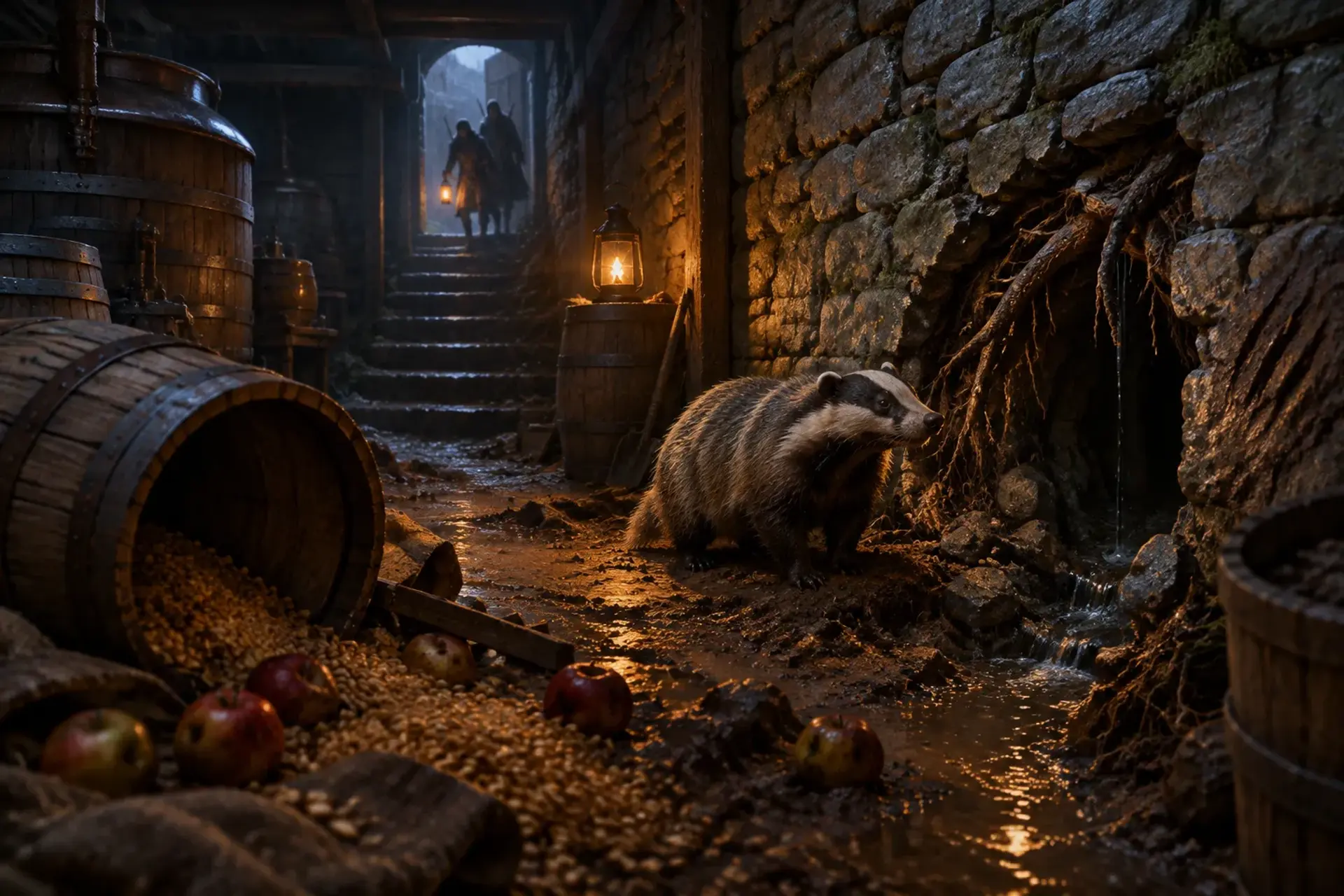 Scratching in the South Cellar