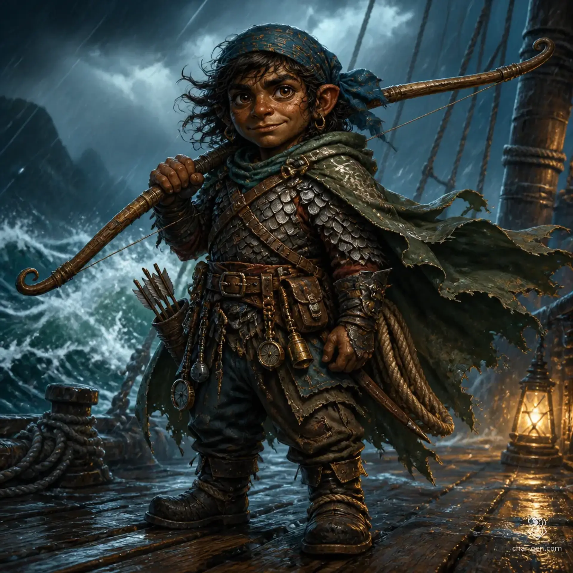 Usopp - AI-generated fantasy Character