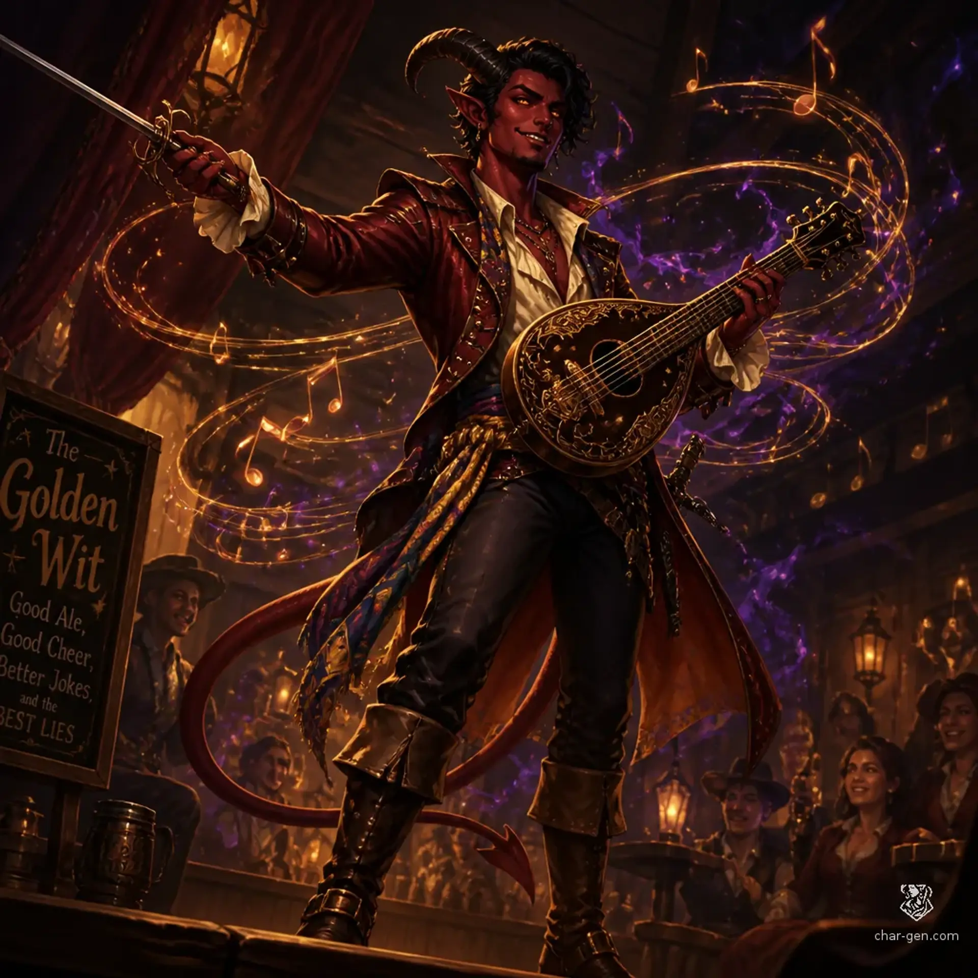 Kethgar Varkesh - AI-generated fantasy Character
