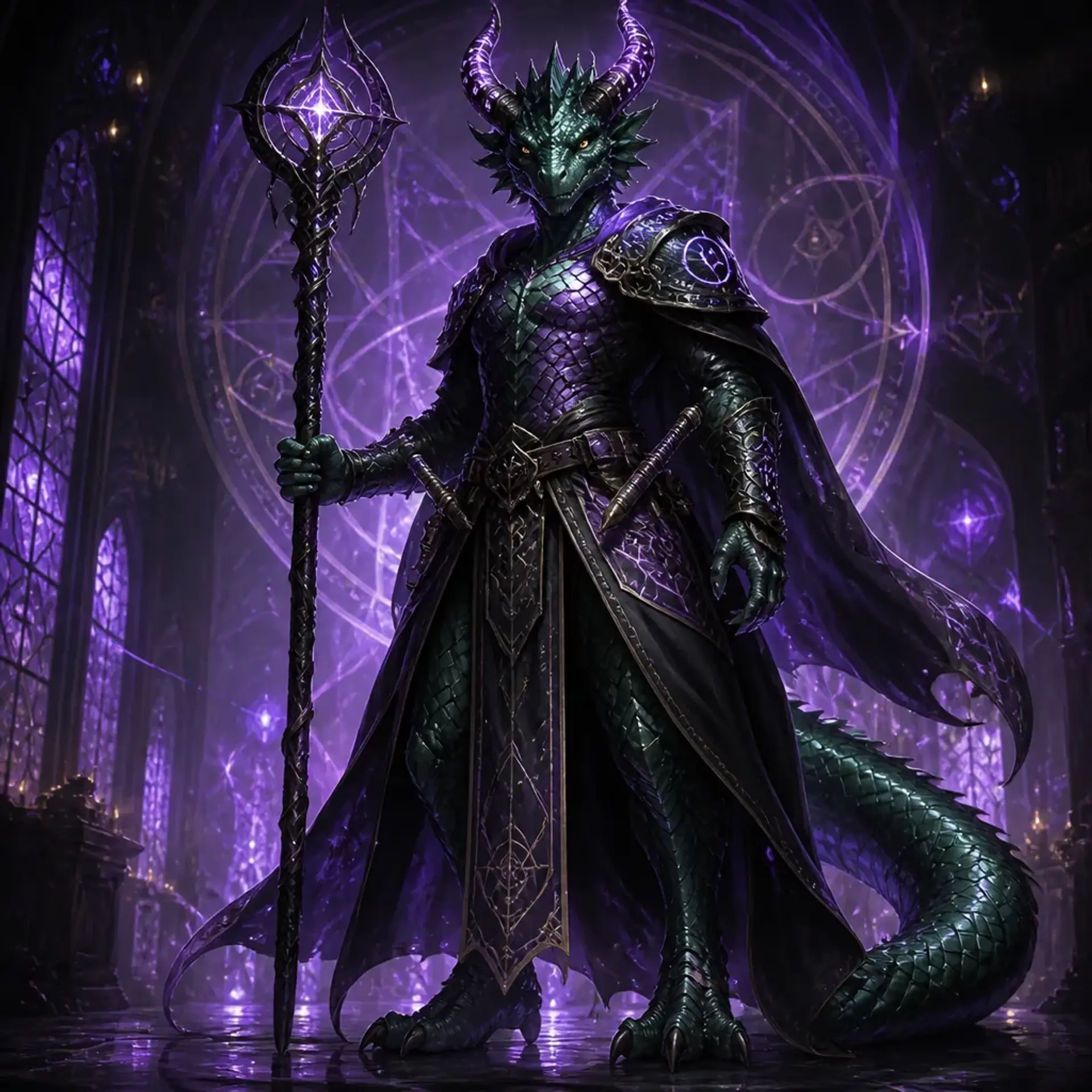 Maa'raxia - AI-generated fantasy Character
