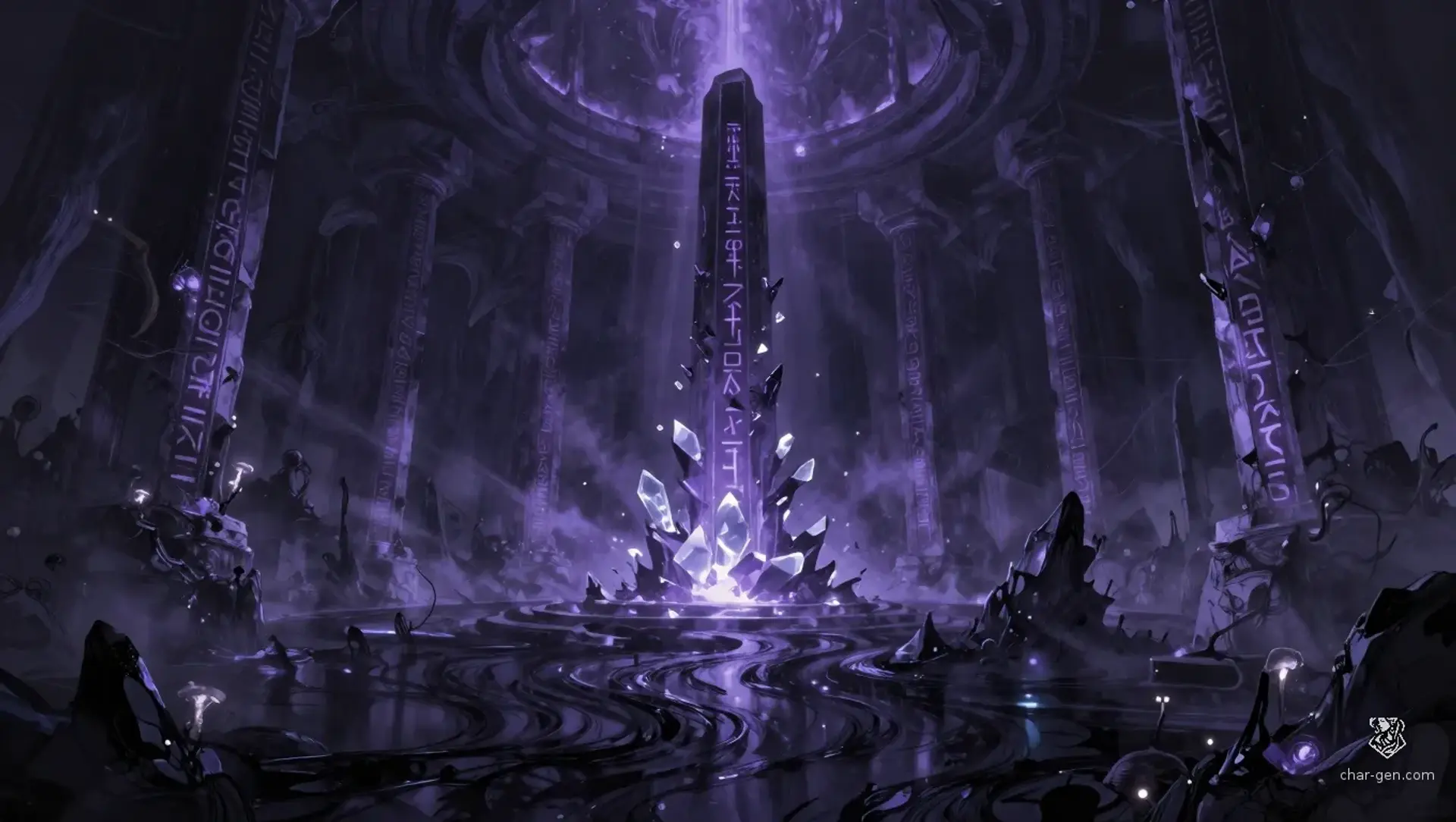 Shadow of the Veiled Sun - AI-generated fantasy Quest