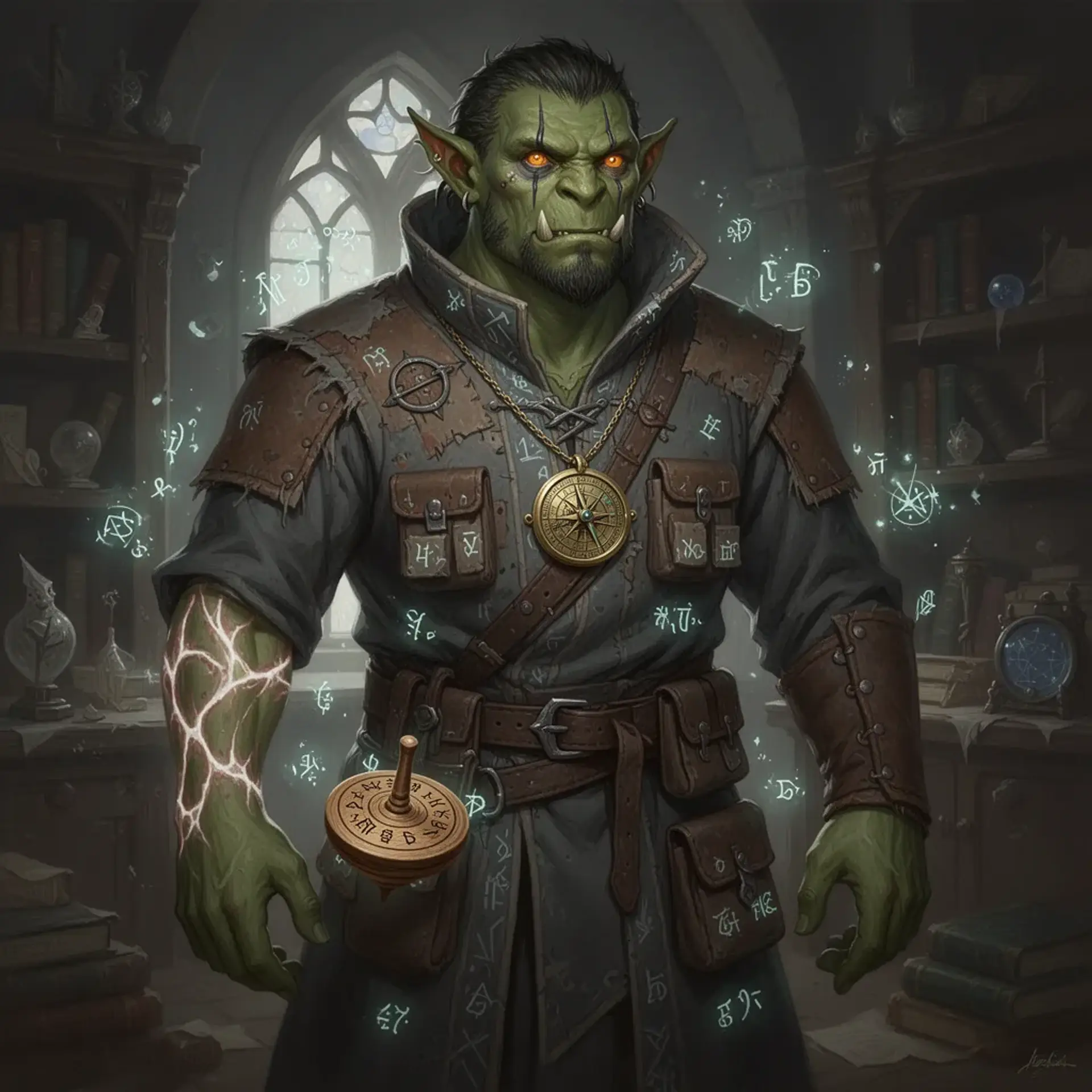 Karal - AI-generated fantasy NPC