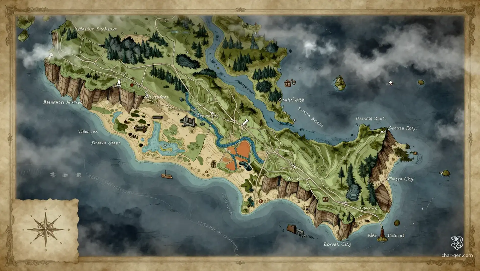 The Ashfall Coast