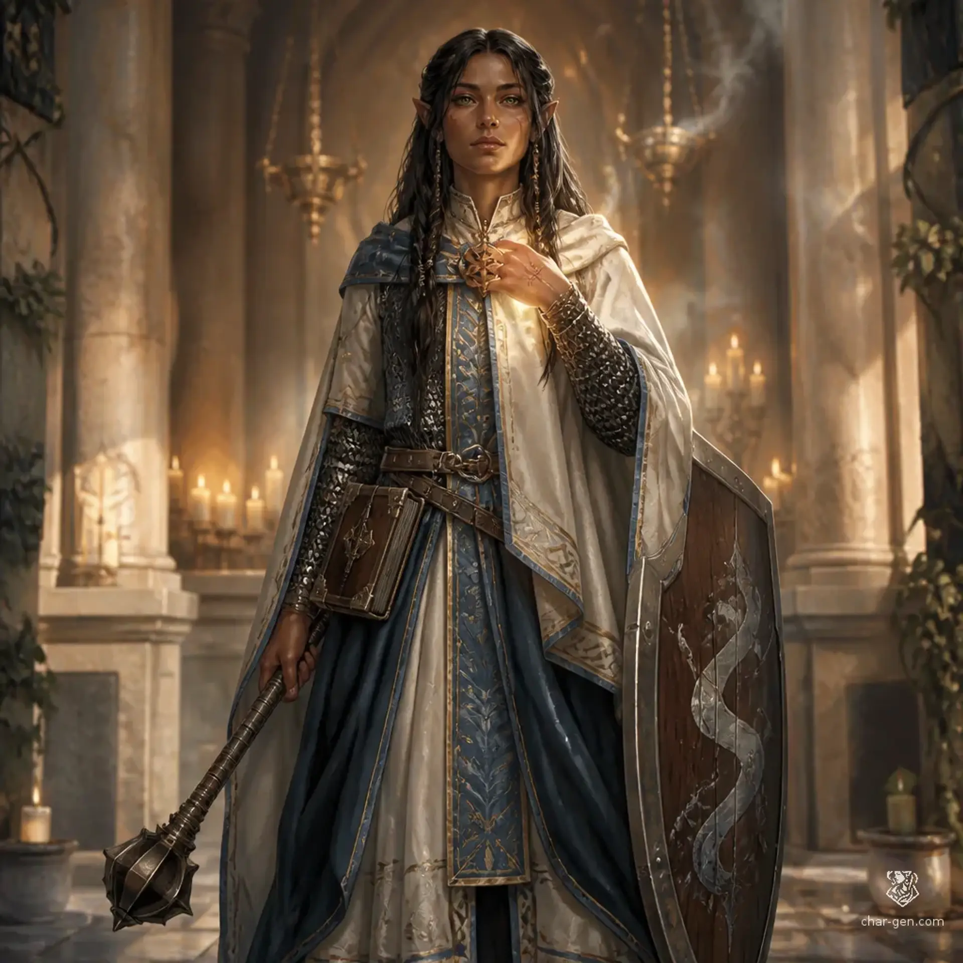 Shisani Mbele - AI-generated fantasy Character