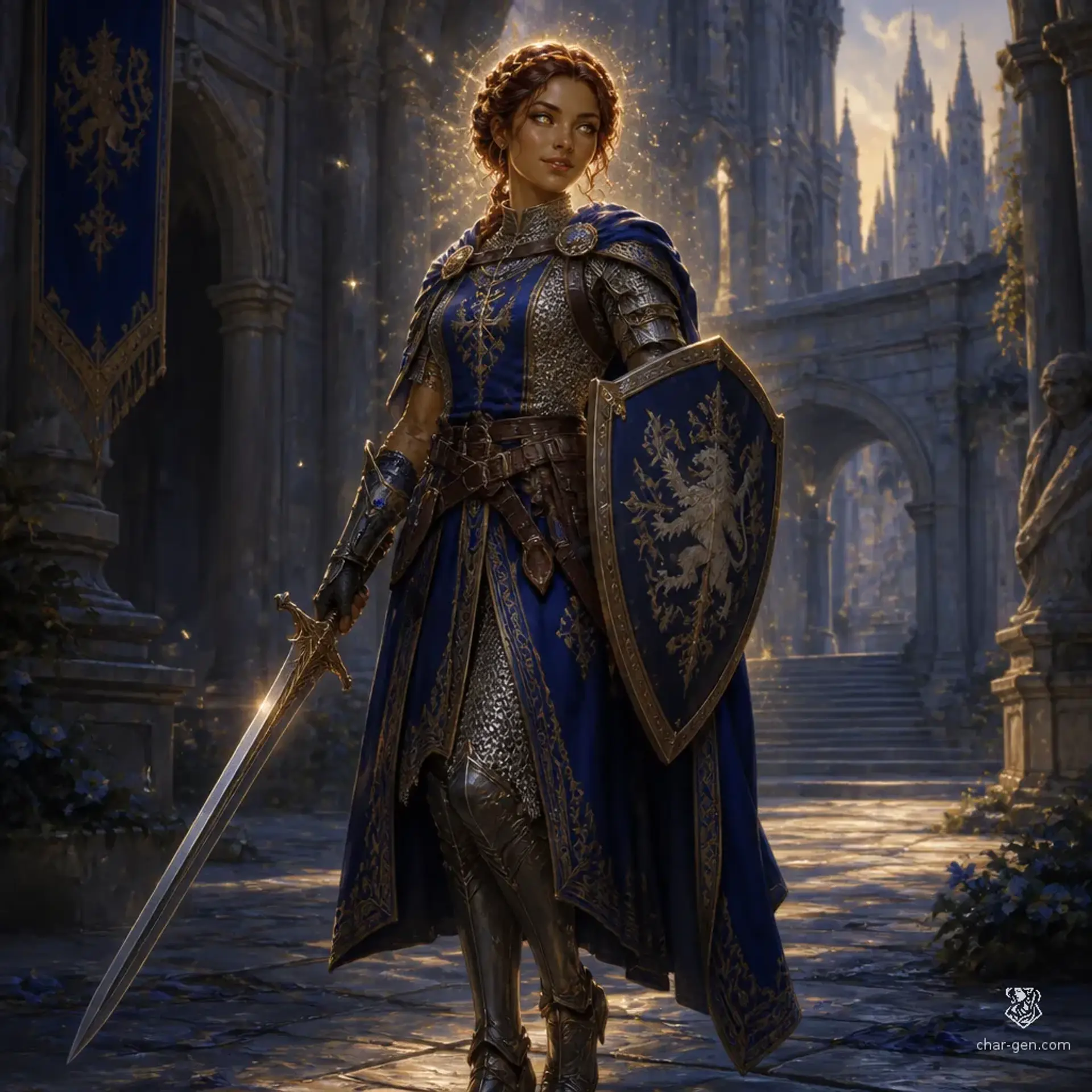 Stella - AI-generated fantasy Character