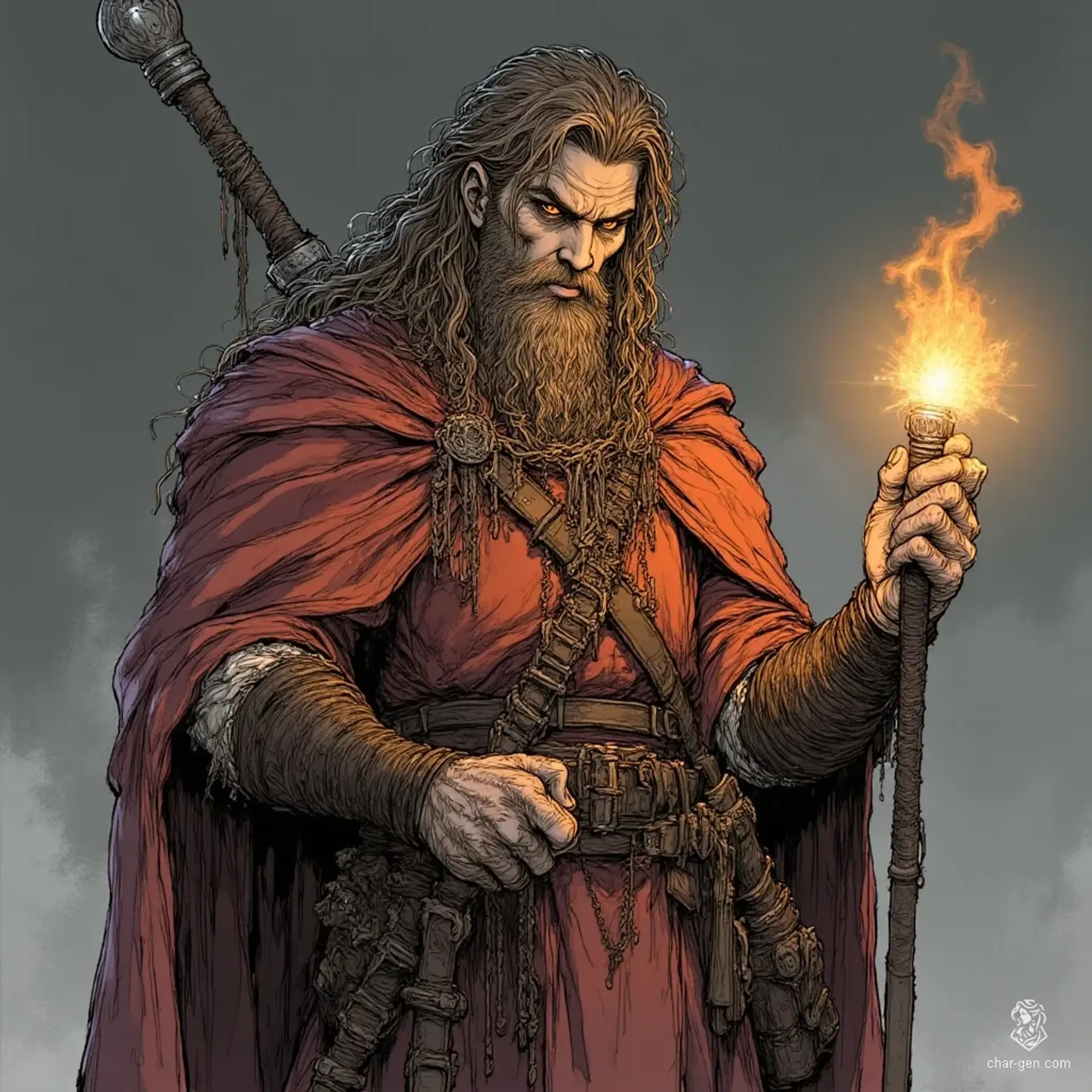Alistar Tagati - AI-generated fantasy NPC