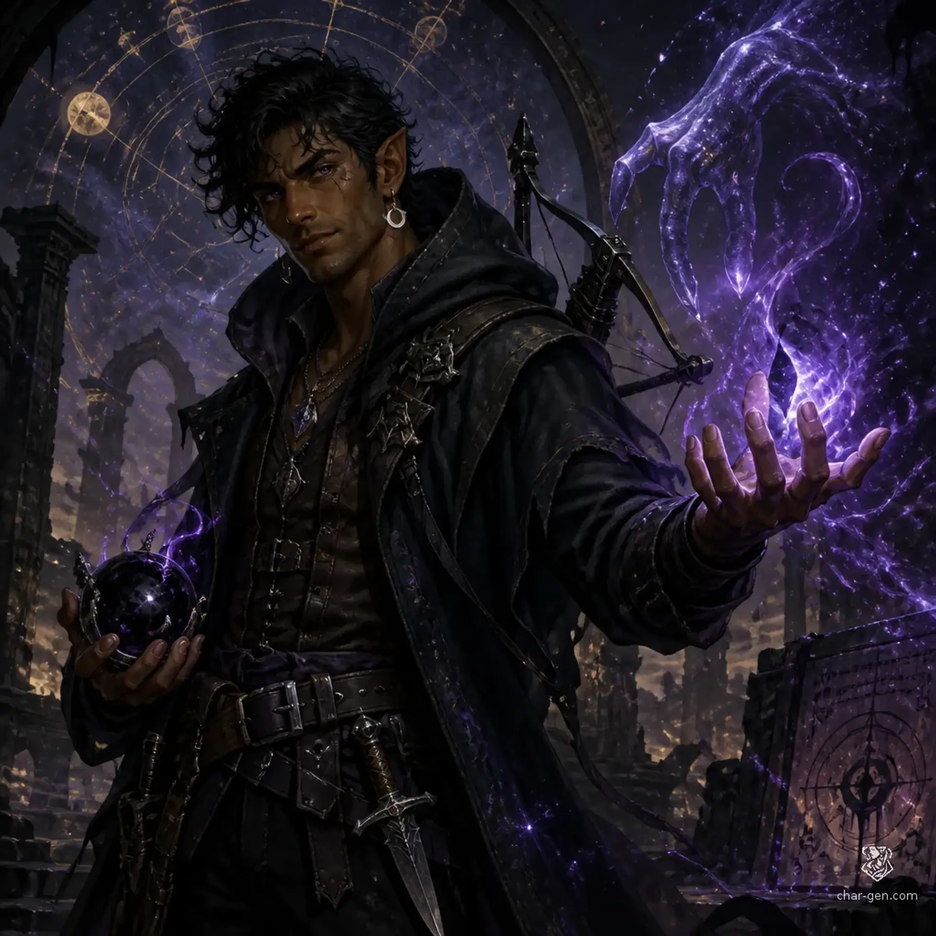 Sammy - AI-generated fantasy Character