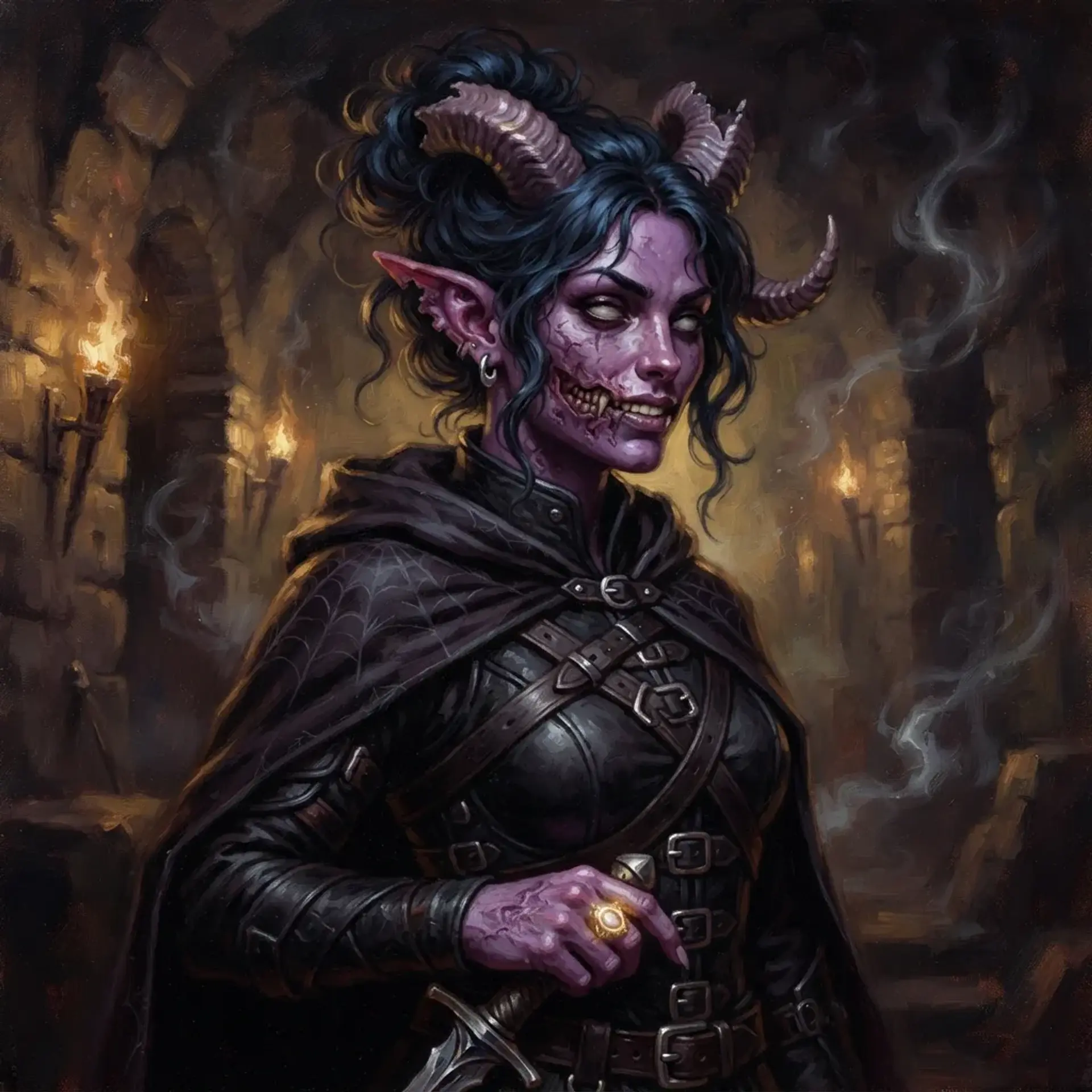 Arabis Sabine - AI-generated fantasy Character