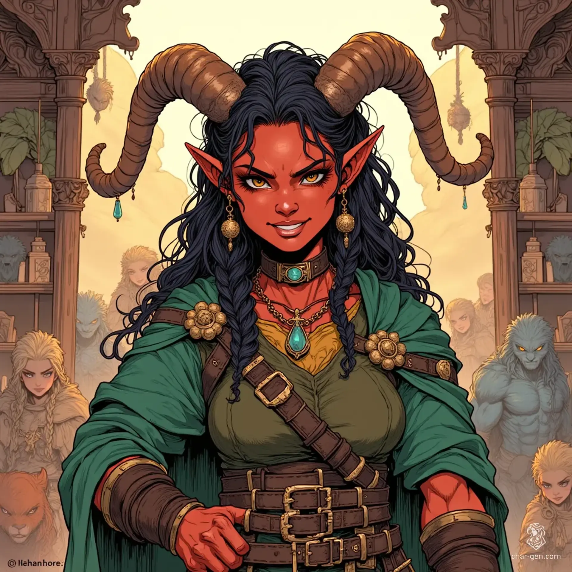 Xander's Emporium of Fantastical Beasts - AI-generated fantasy Shop