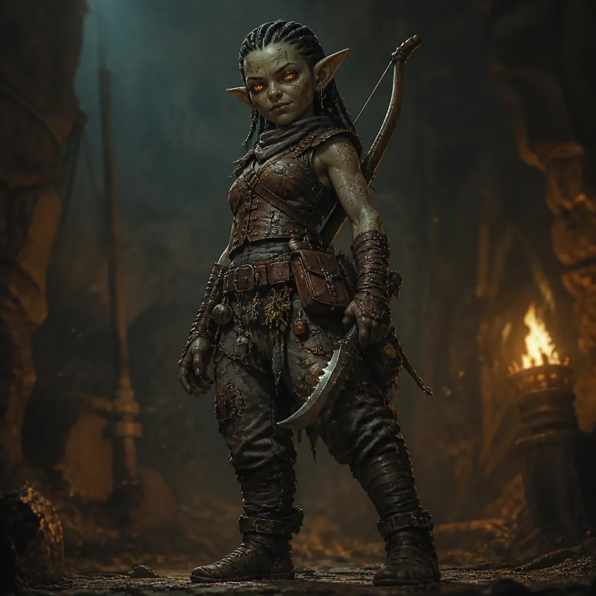 Vitha Ashtrail - AI-generated fantasy Character