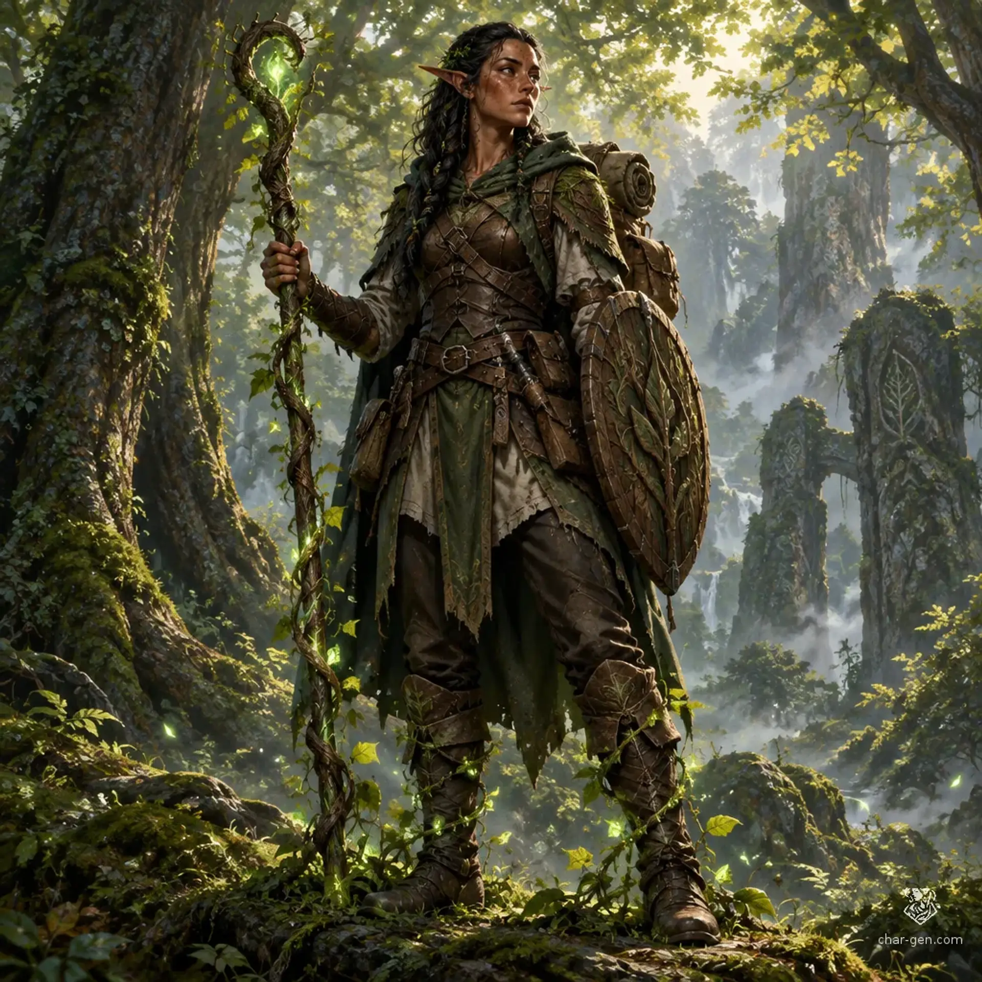 Sethis - AI-generated fantasy Character