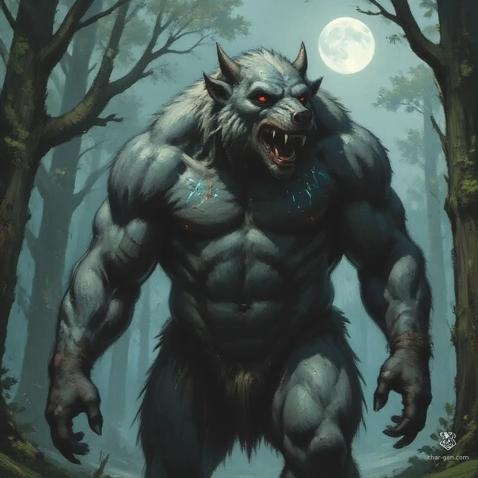 Quaggoth Moonshadow Art Clash | Fantasy Art Competition | CharGen