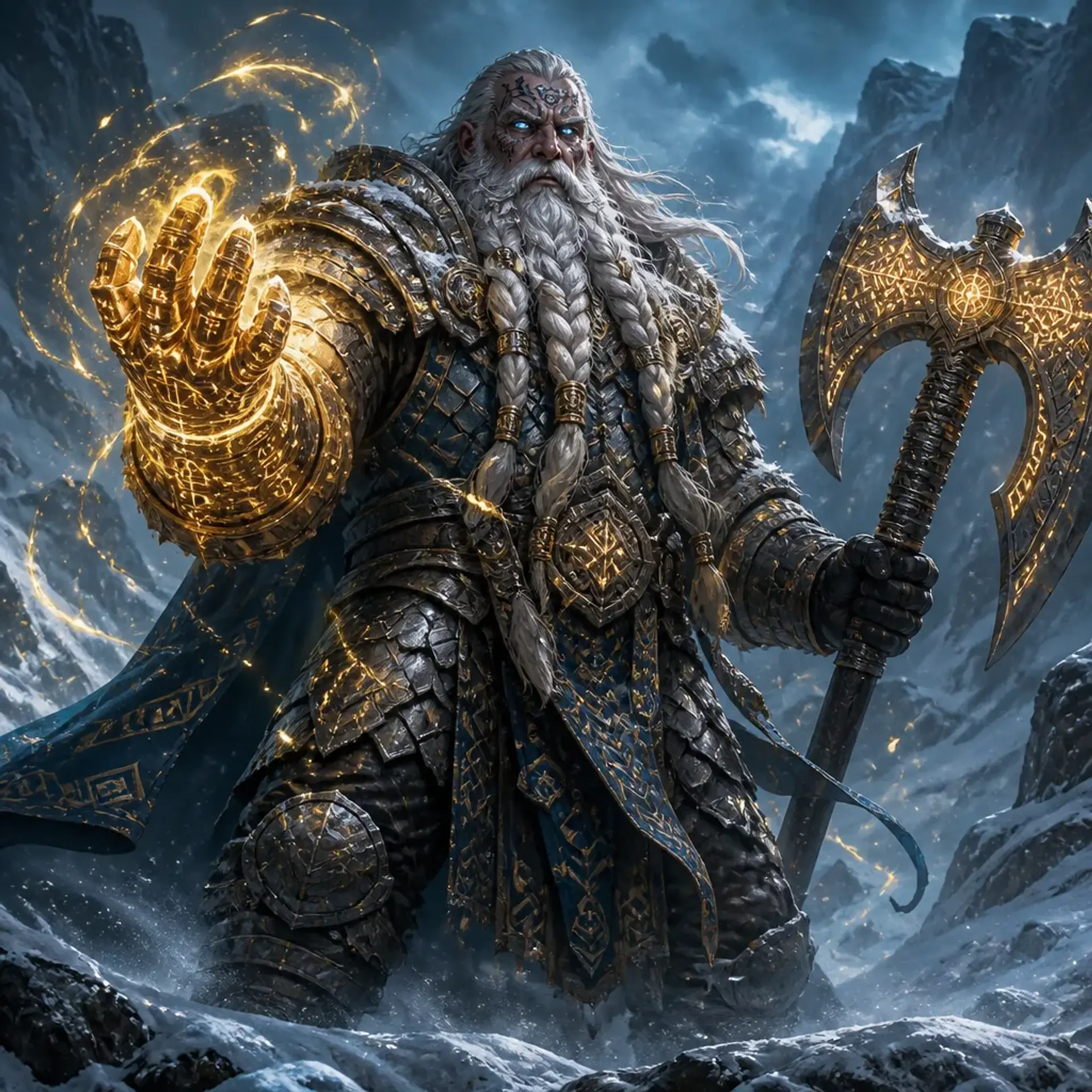 Thrain Ironsoul - AI-generated fantasy Character