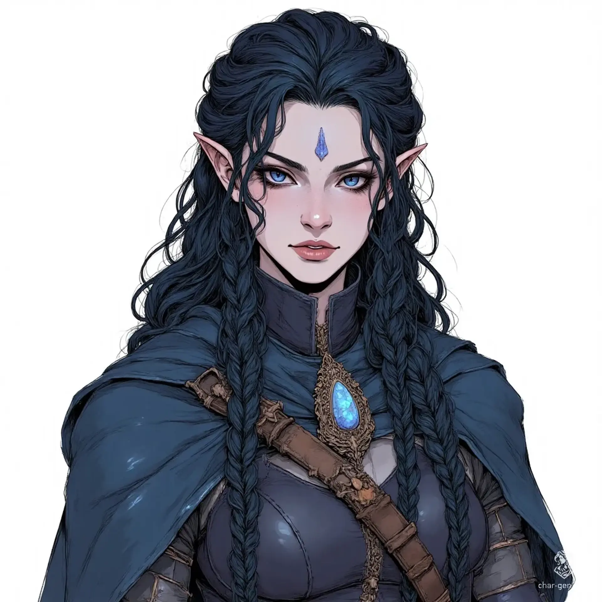 Talythra Veilwind - AI-generated fantasy NPC