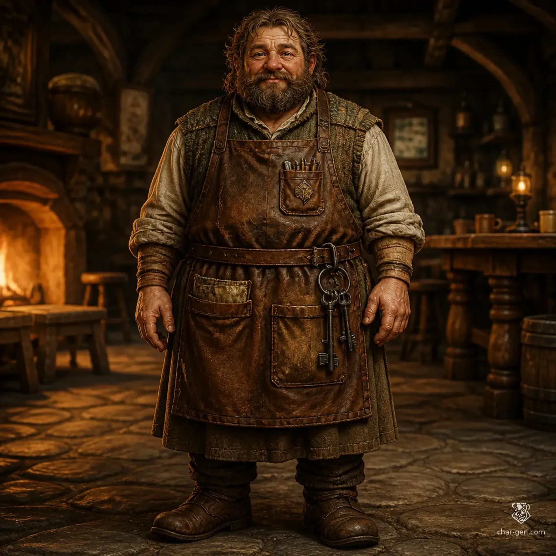 Thatchfolk - AI-generated fantasy Species