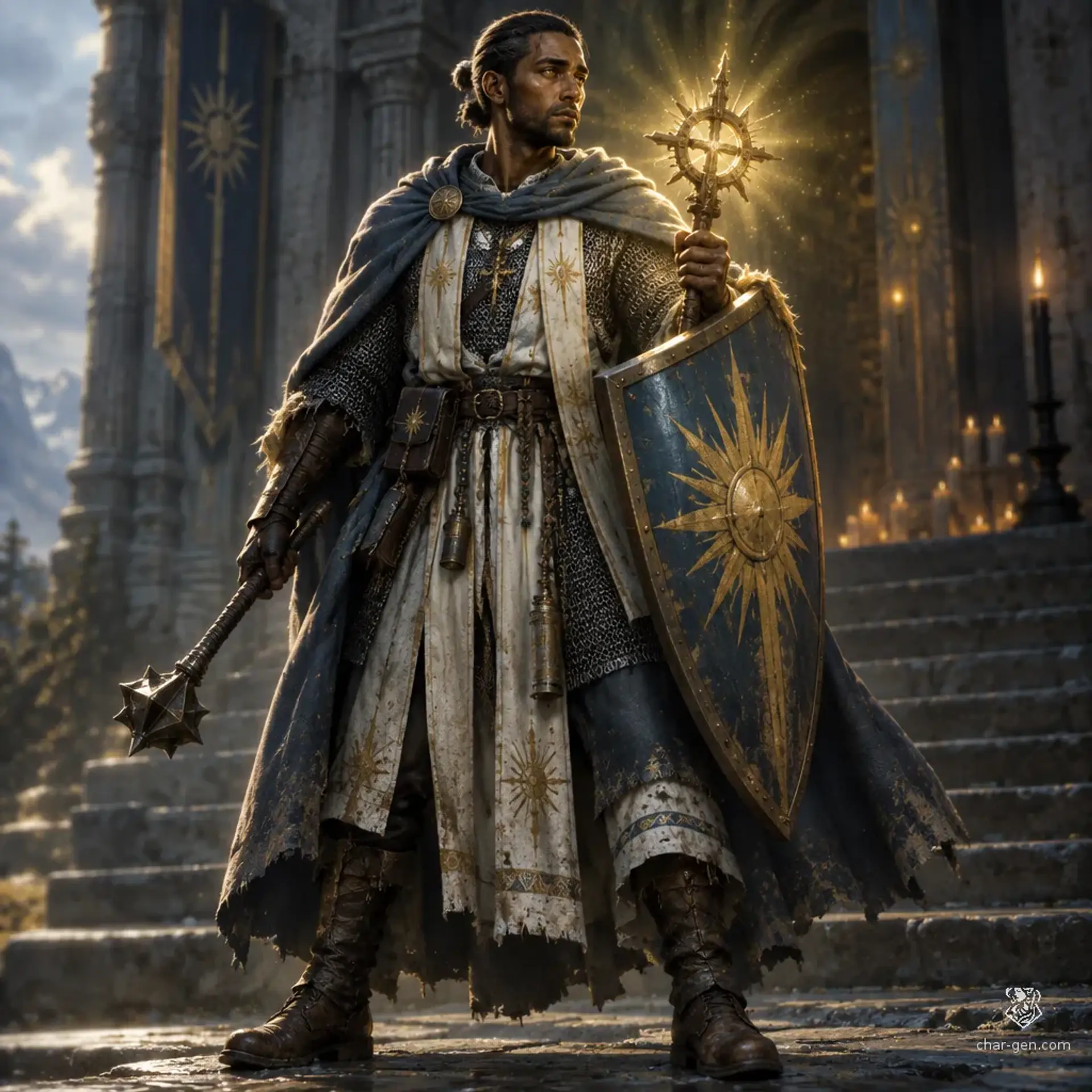 Deron - AI-generated fantasy Character