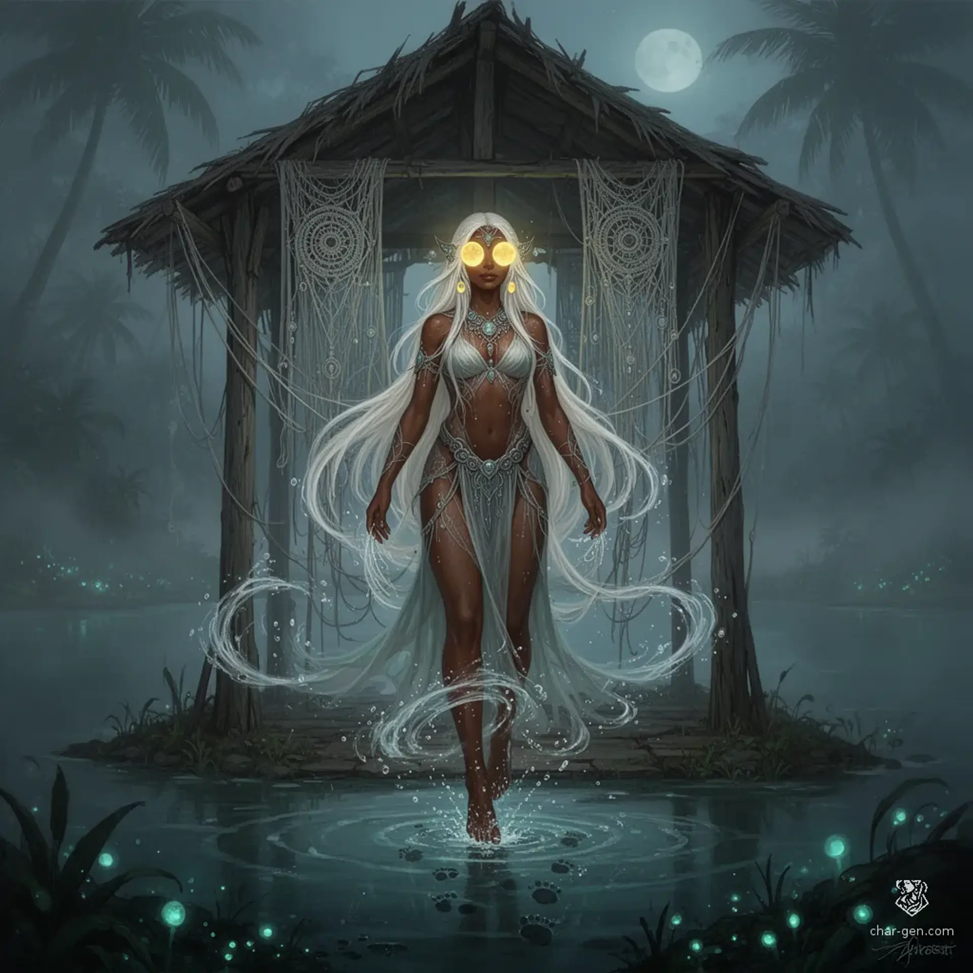 Ixchel - AI-generated fantasy NPC