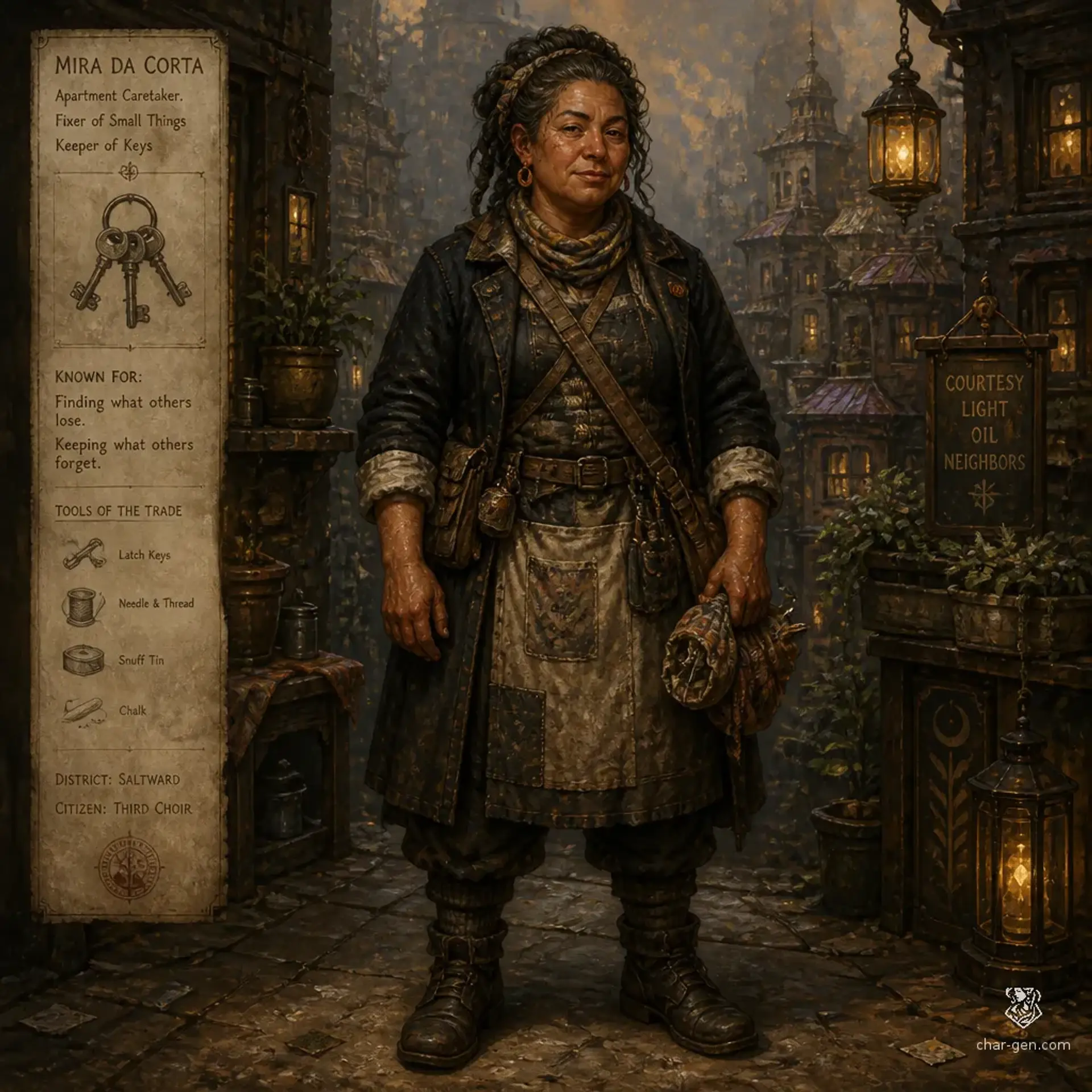 Lampwrights - AI-generated fantasy Species