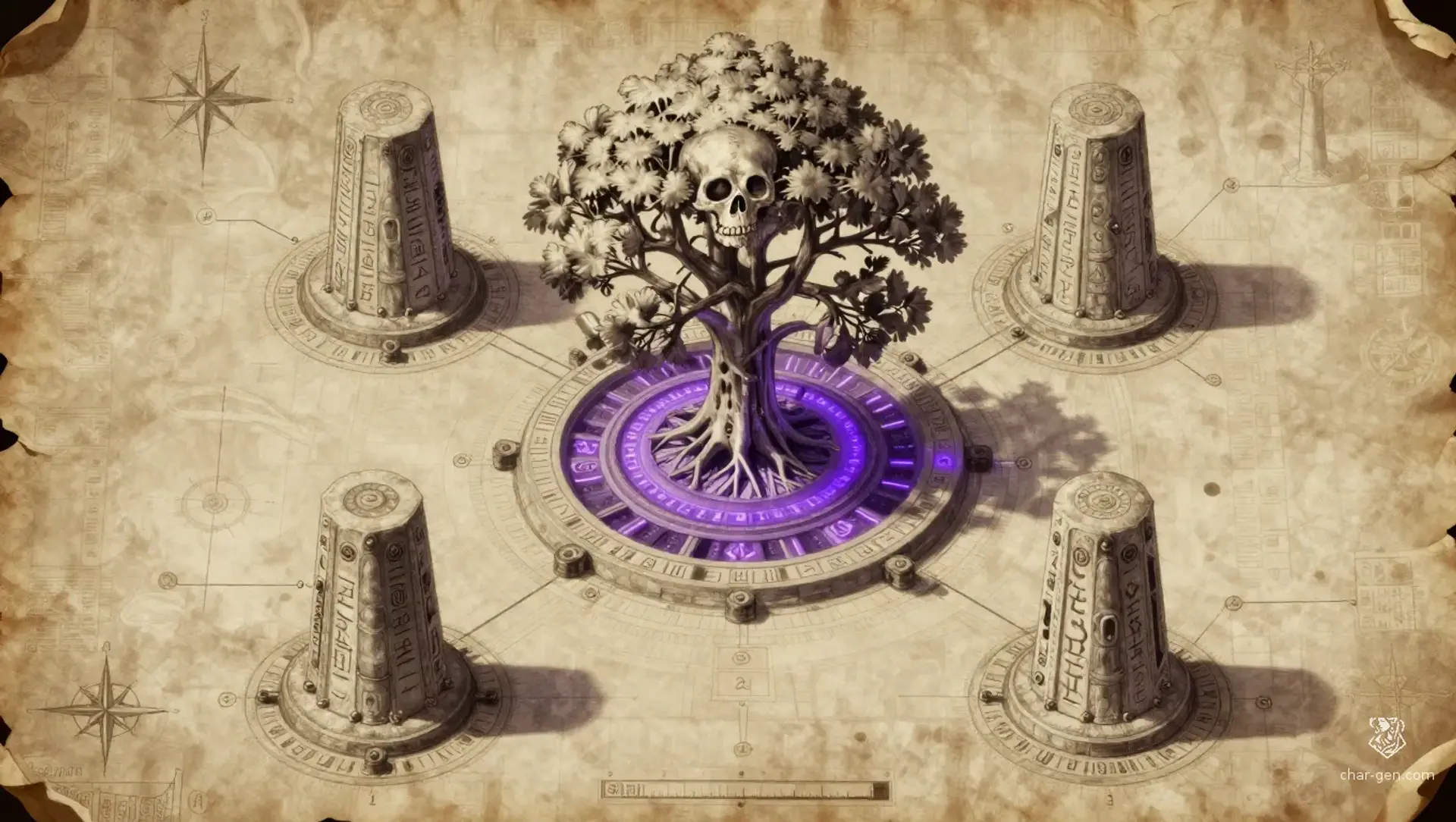 The Sylvan Sentinel's Song - AI-generated fantasy Puzzle