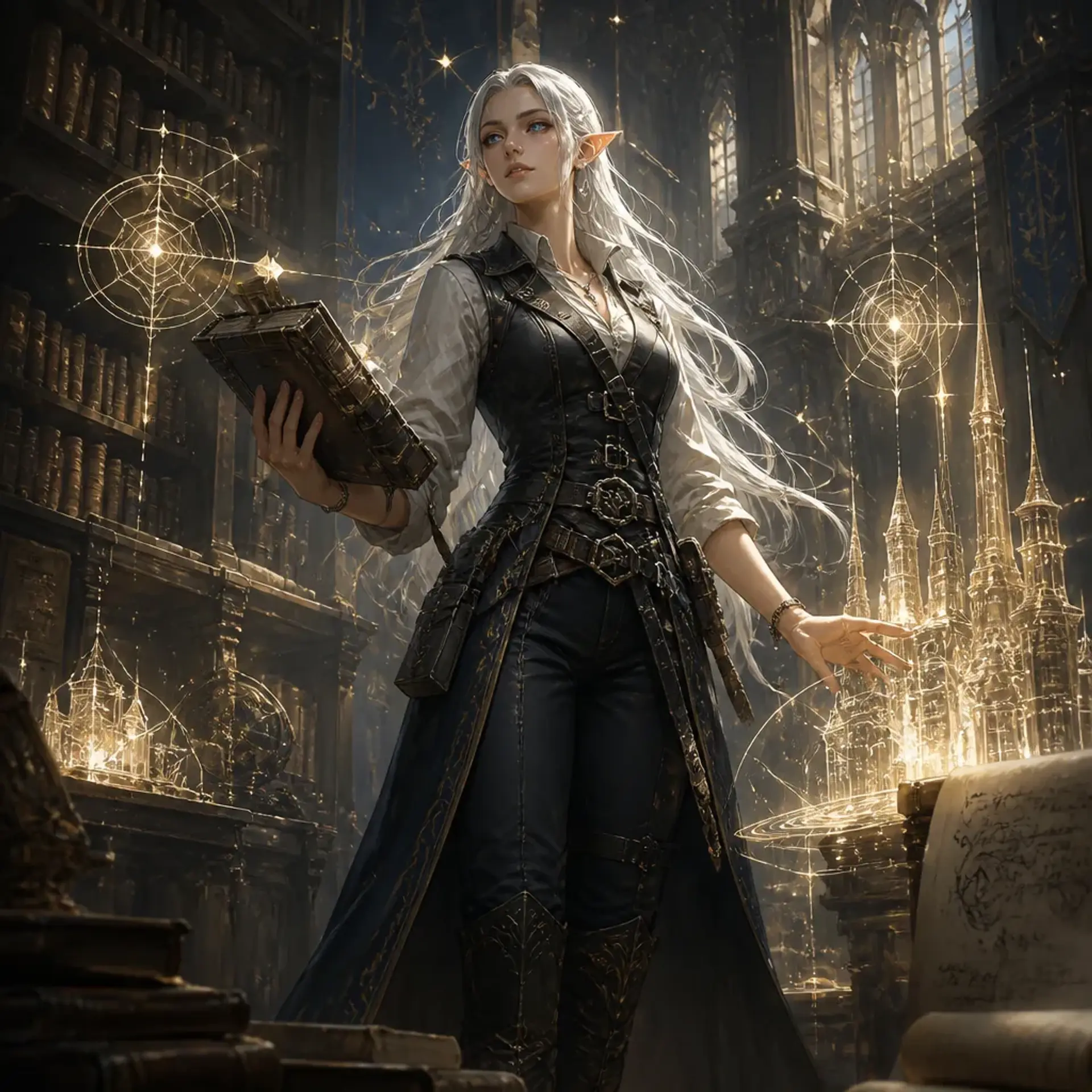 Lysandra - AI-generated fantasy Character