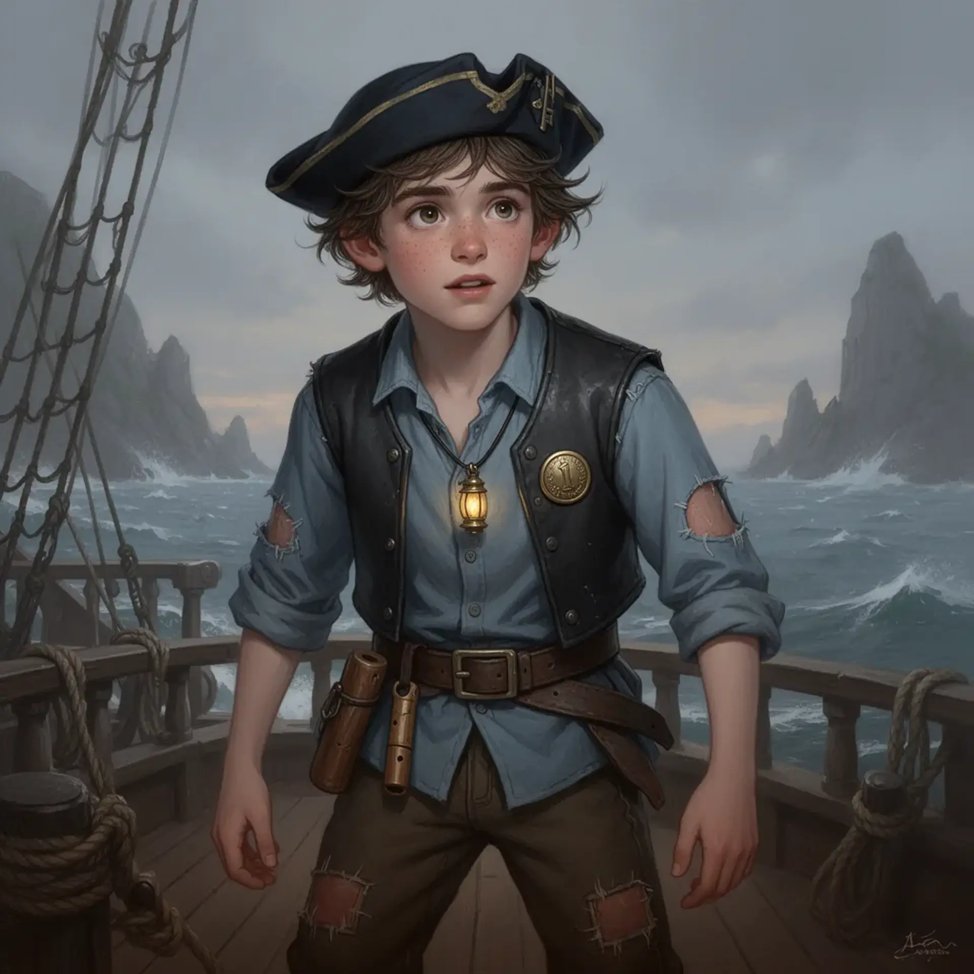 Eli Fenrow - AI-generated fantasy NPC