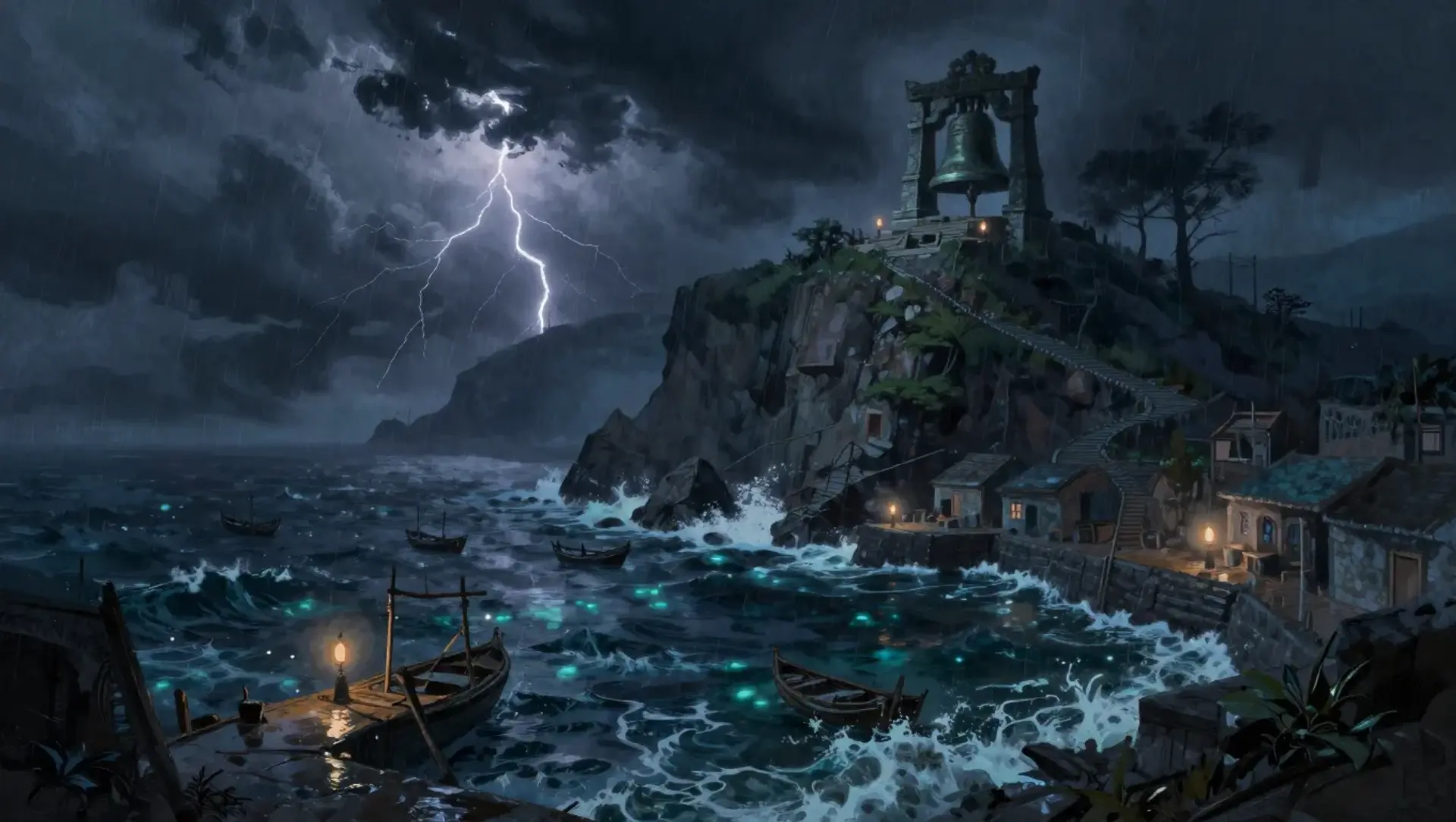 The Black Bell of Breton - AI-generated fantasy Quest