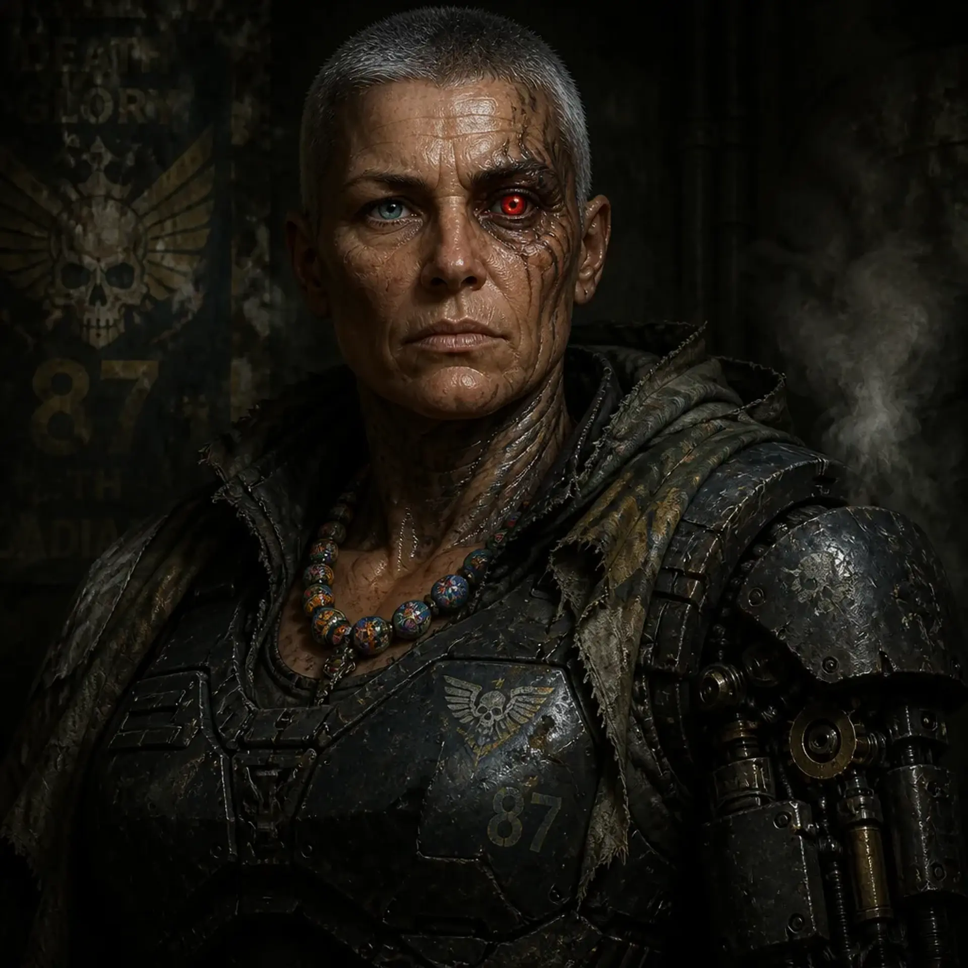 Commander Elara Thorne - AI-generated fantasy NPC