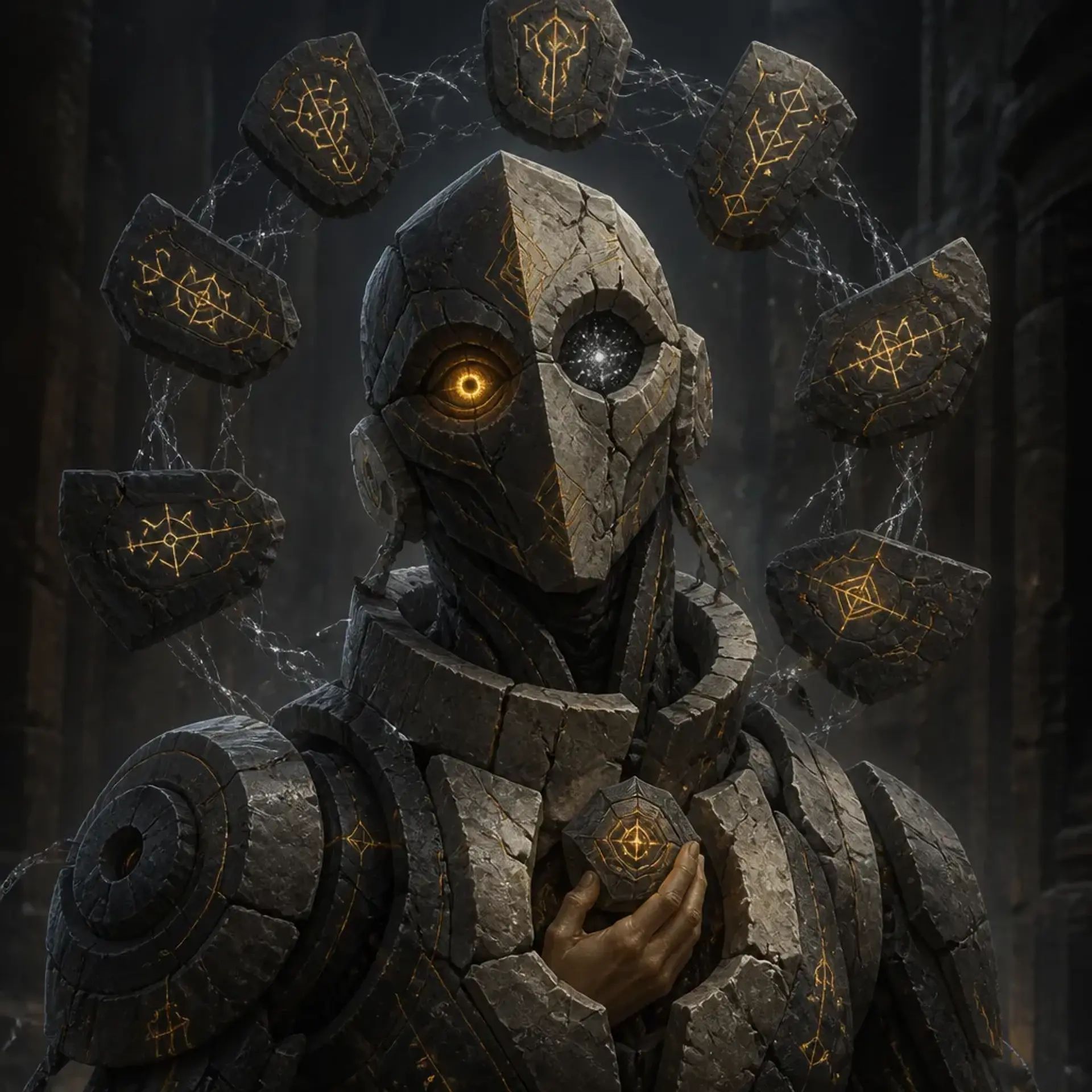 Kharuun Veyr, the Rune-Wheel Warden