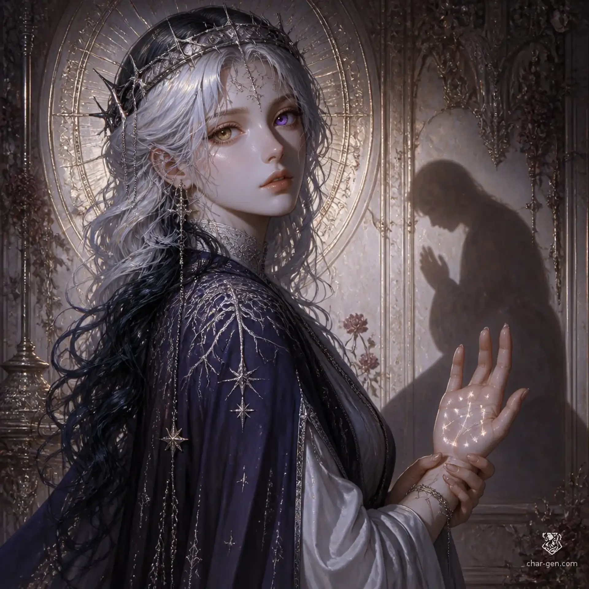 Lysentha - AI-generated fantasy NPC