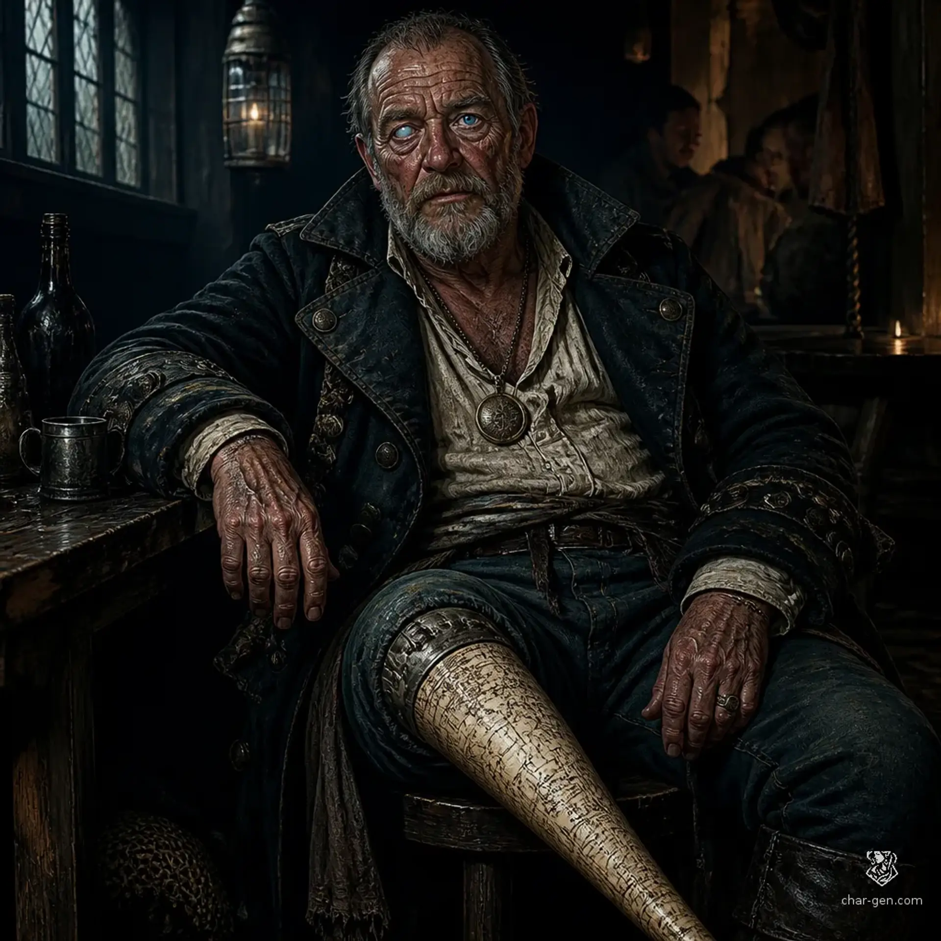 Barnaby Deep-Sight Wickham - AI-generated fantasy NPC