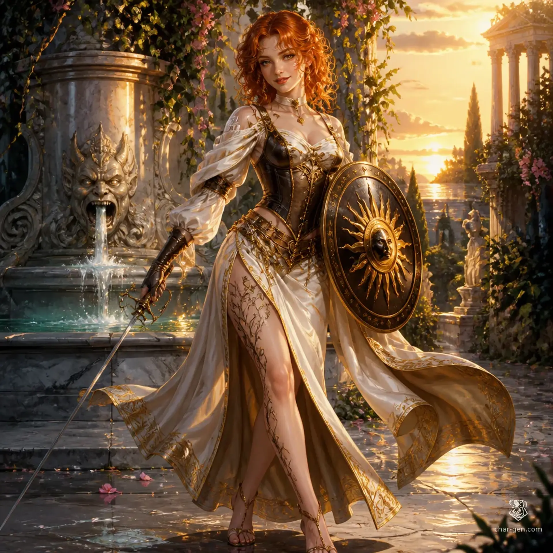 Kezka Gutiérrez - AI-generated fantasy Character